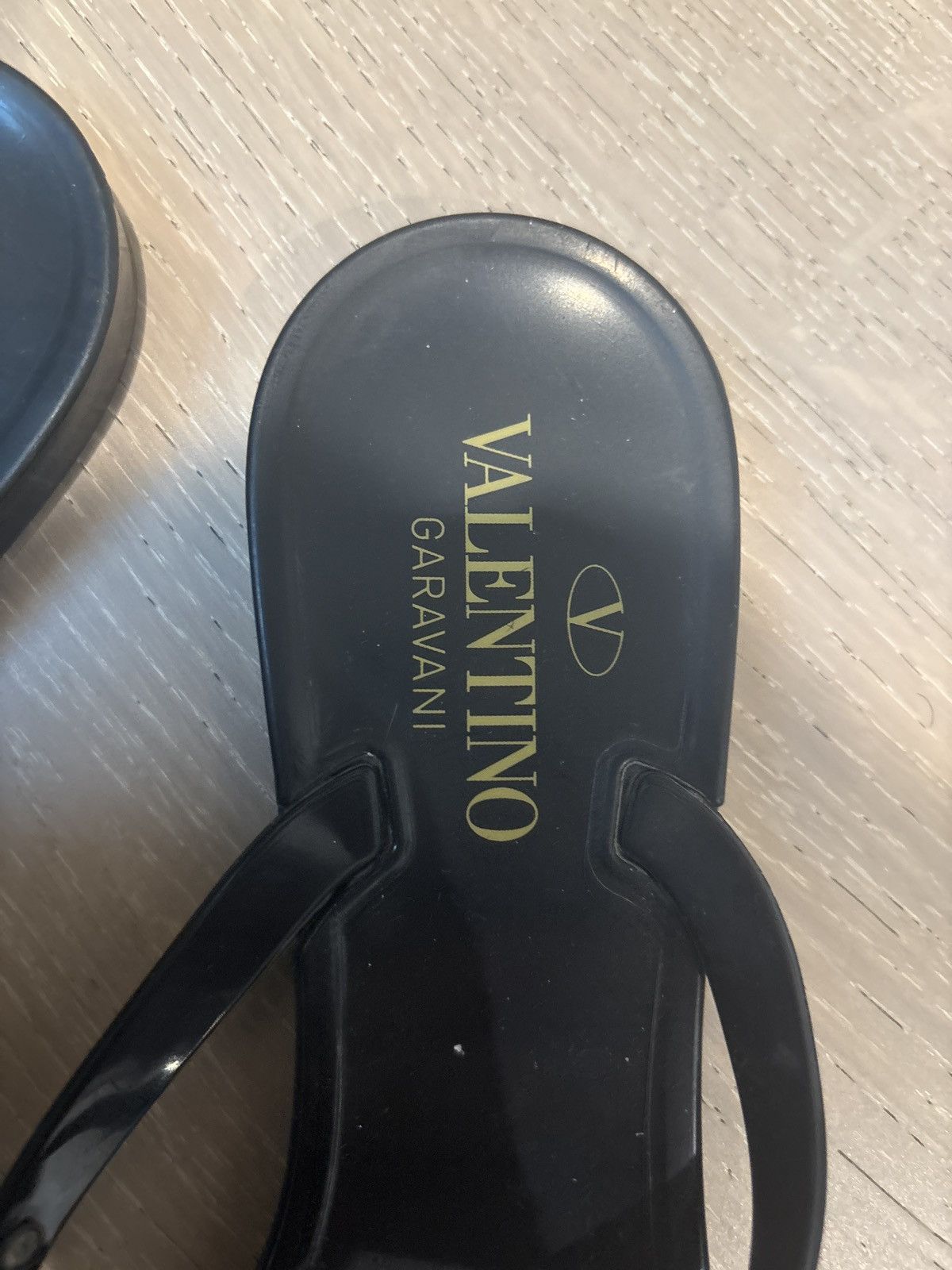 Valentino Valentino Sandals Black Size US 9 / IT 39 - 3 Thumbnail