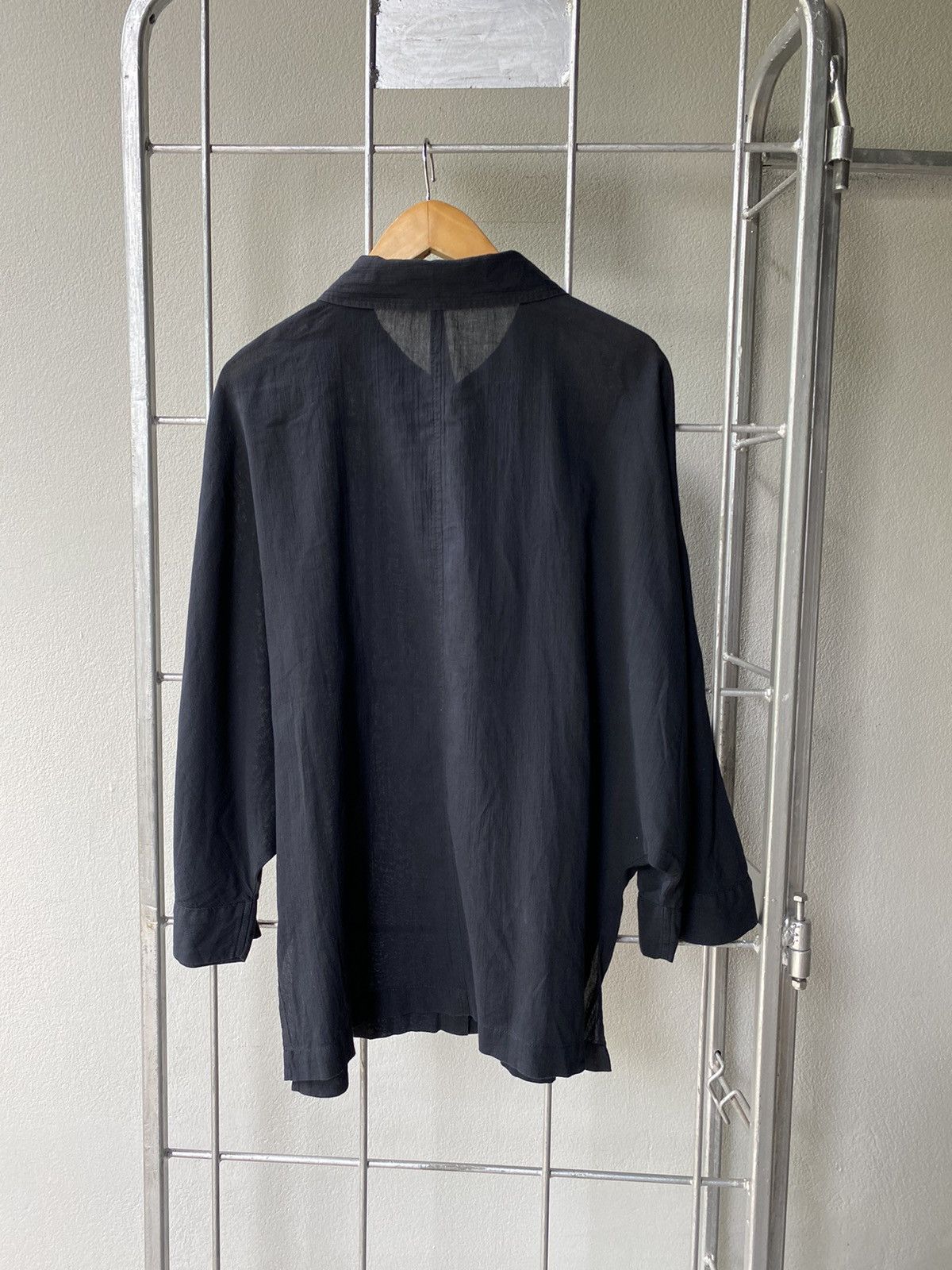 10 Corso Como × Damir Doma 10 Corso Como X Damir Doma Black Button-Up Shirt Size S / US 4 / IT 40 - 15 Thumbnail