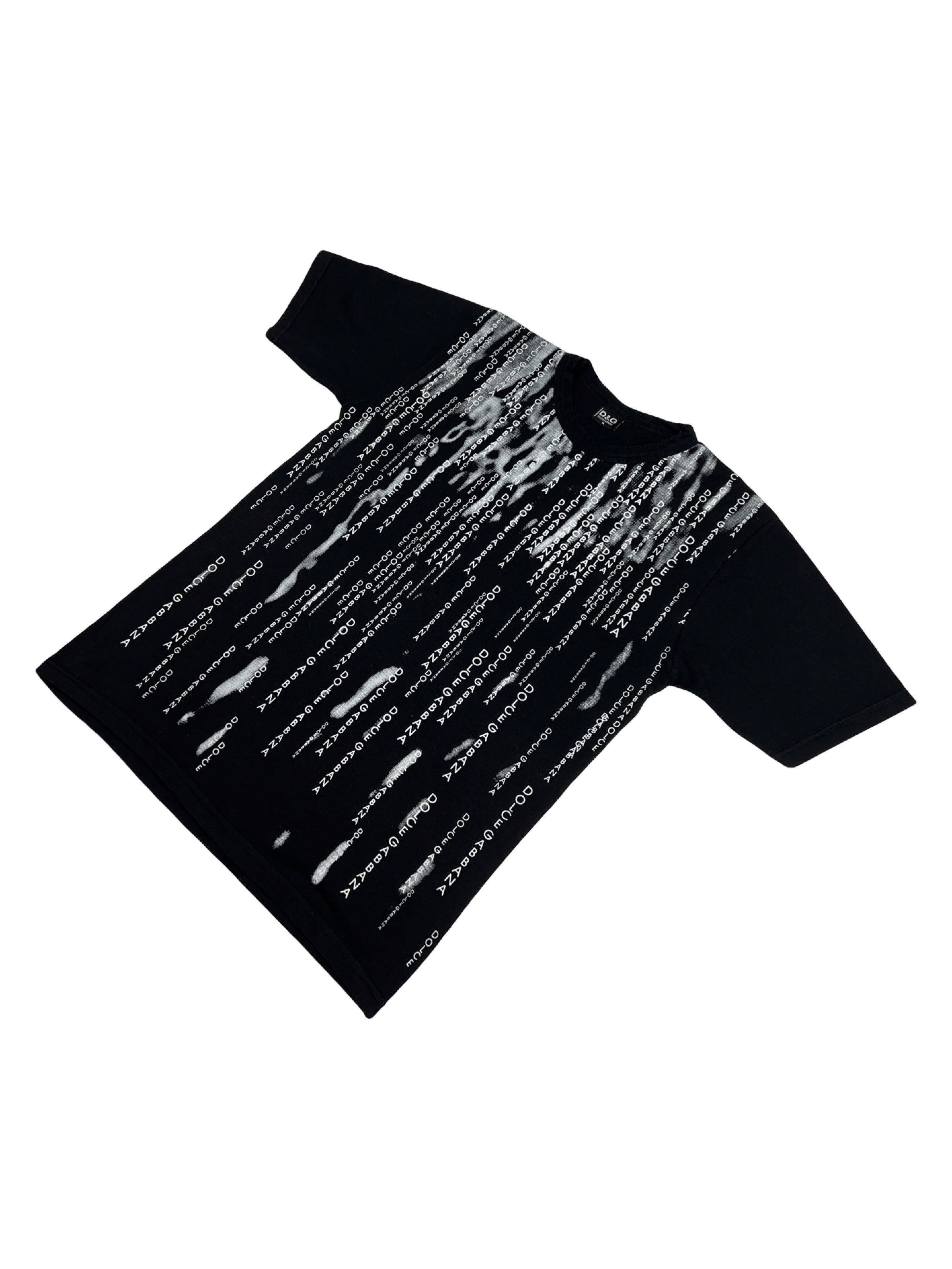 Other Vintage D&G Matrix Print Spell Logo Black Size US S / EU 44-46 / 1 - 2 Thumbnail
