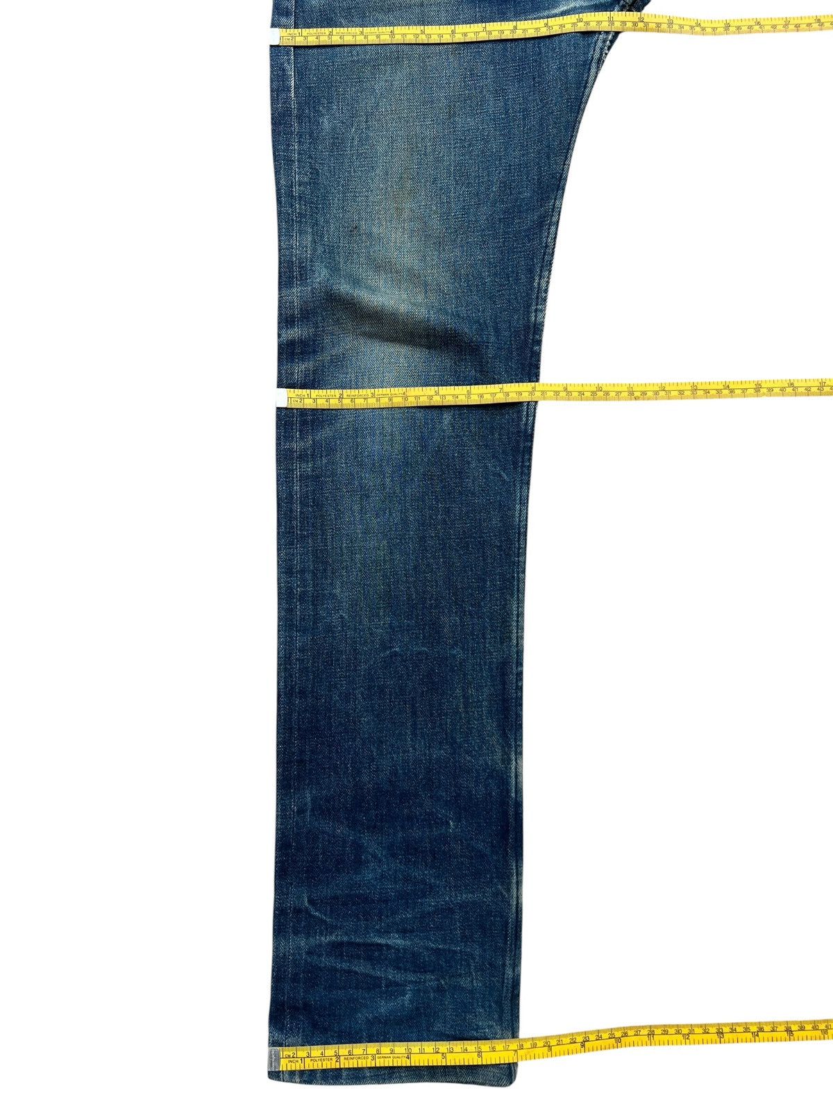 A.P.C. Vintage APC Selvedge Distressed Denim Jeans 31x33.5 Size US 31 - 14 Thumbnail