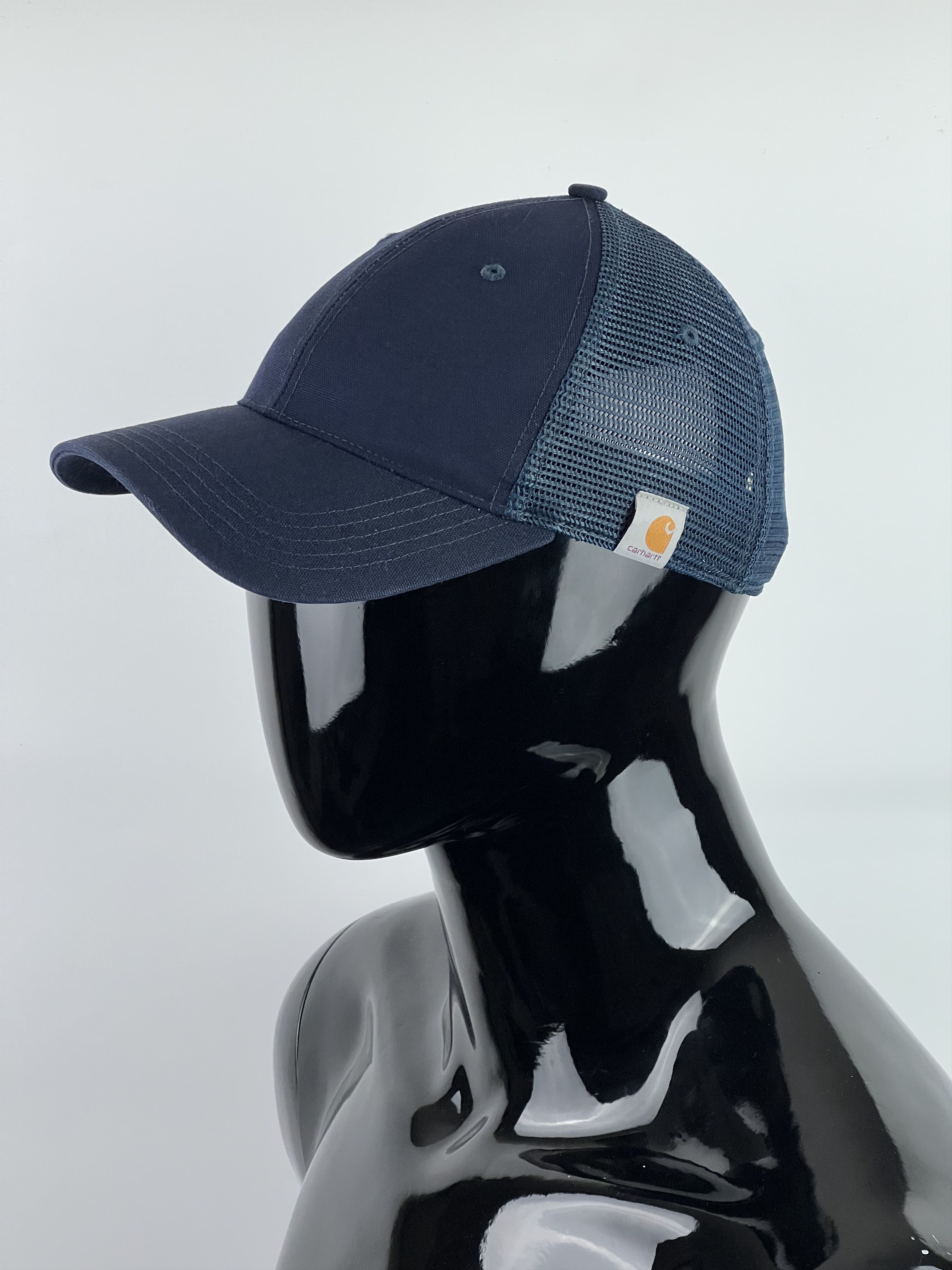 Carhartt Carhartt Vintage Snapback Hat Cap Trucker Mens Blue One Size Size ONE SIZE - 1 Thumbnail