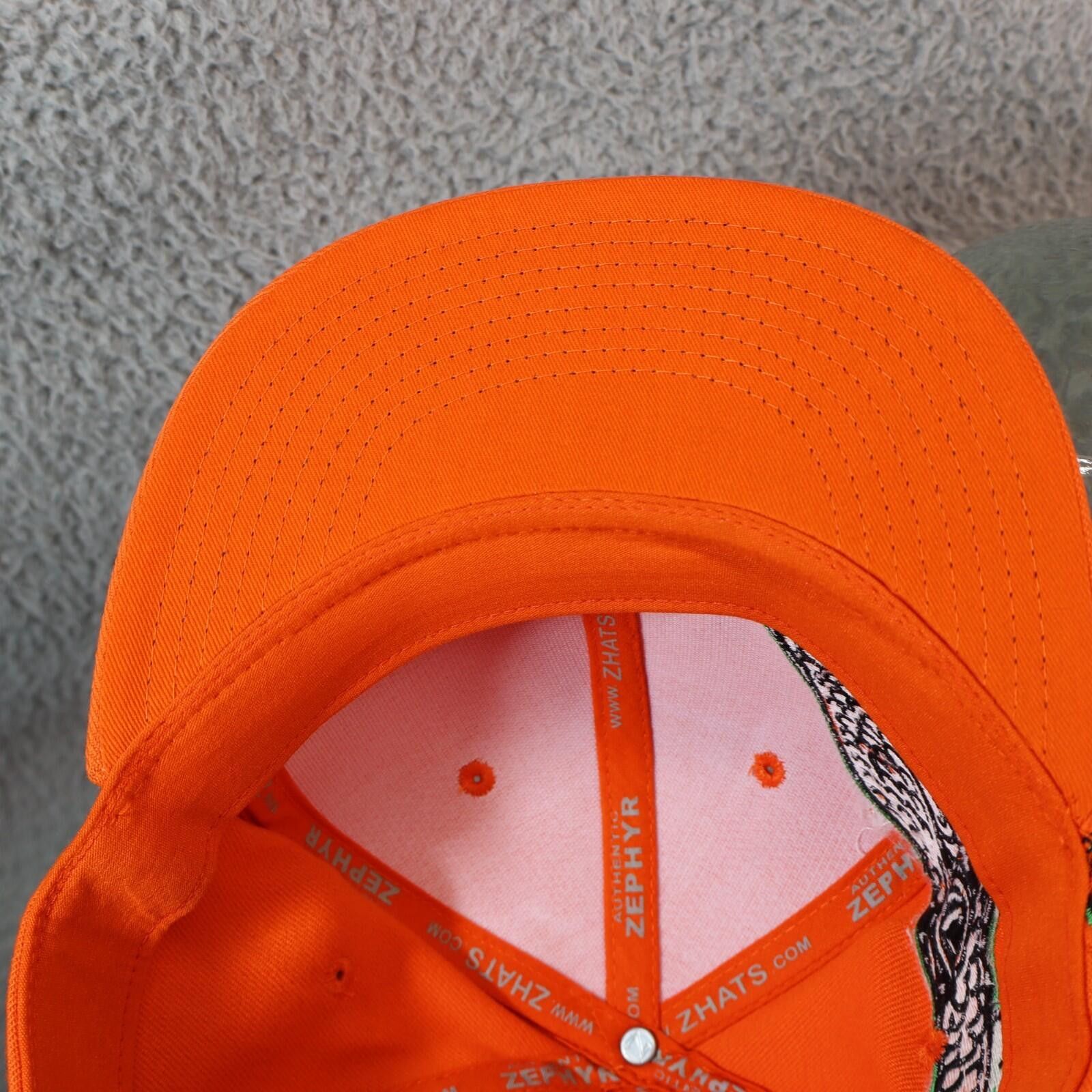 Zephyr Vtg Florida A&M University Hat Cap Snapback M/L Rattler Rare Size ONE SIZE - 9 Thumbnail
