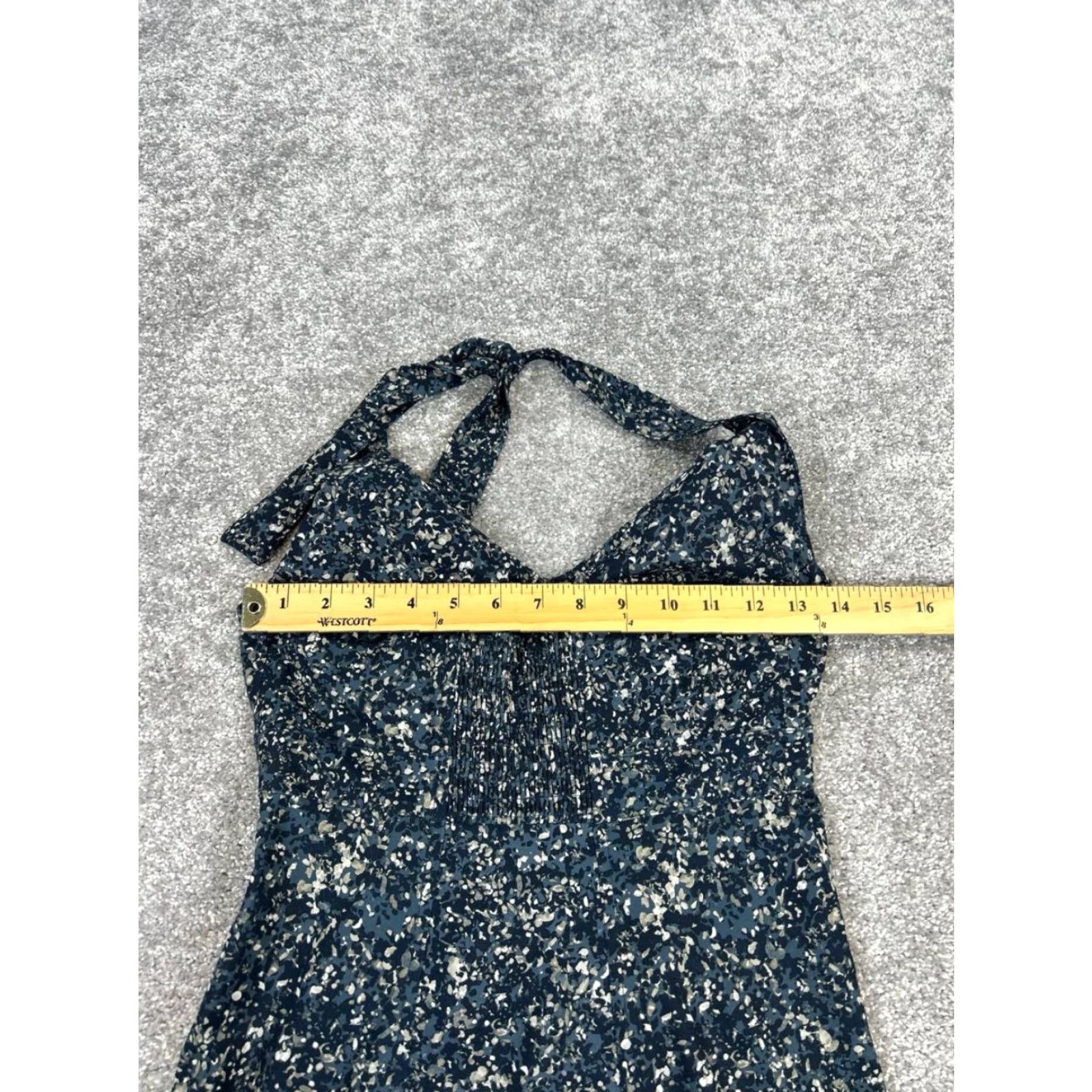 Athleta Athleta Dress Womens 2 Gray Halter Bodycon Shirt Size XS / US 0-2 / IT 36-38 - 5 Thumbnail