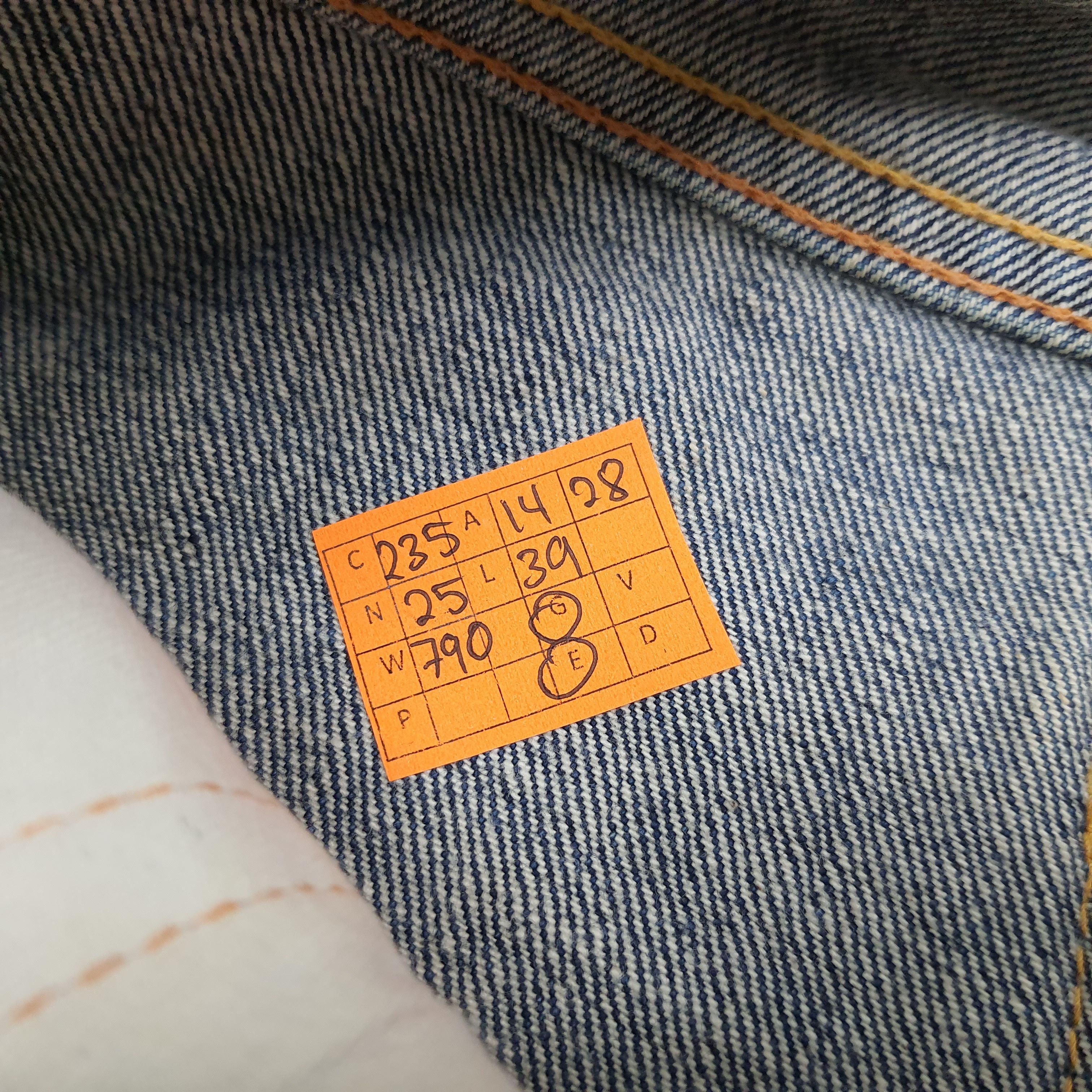 Evisu Vintage Evis Jeans Selvedge Custom Daicock Jeans C235N25 Size US 28 / EU 44 - 9 Thumbnail