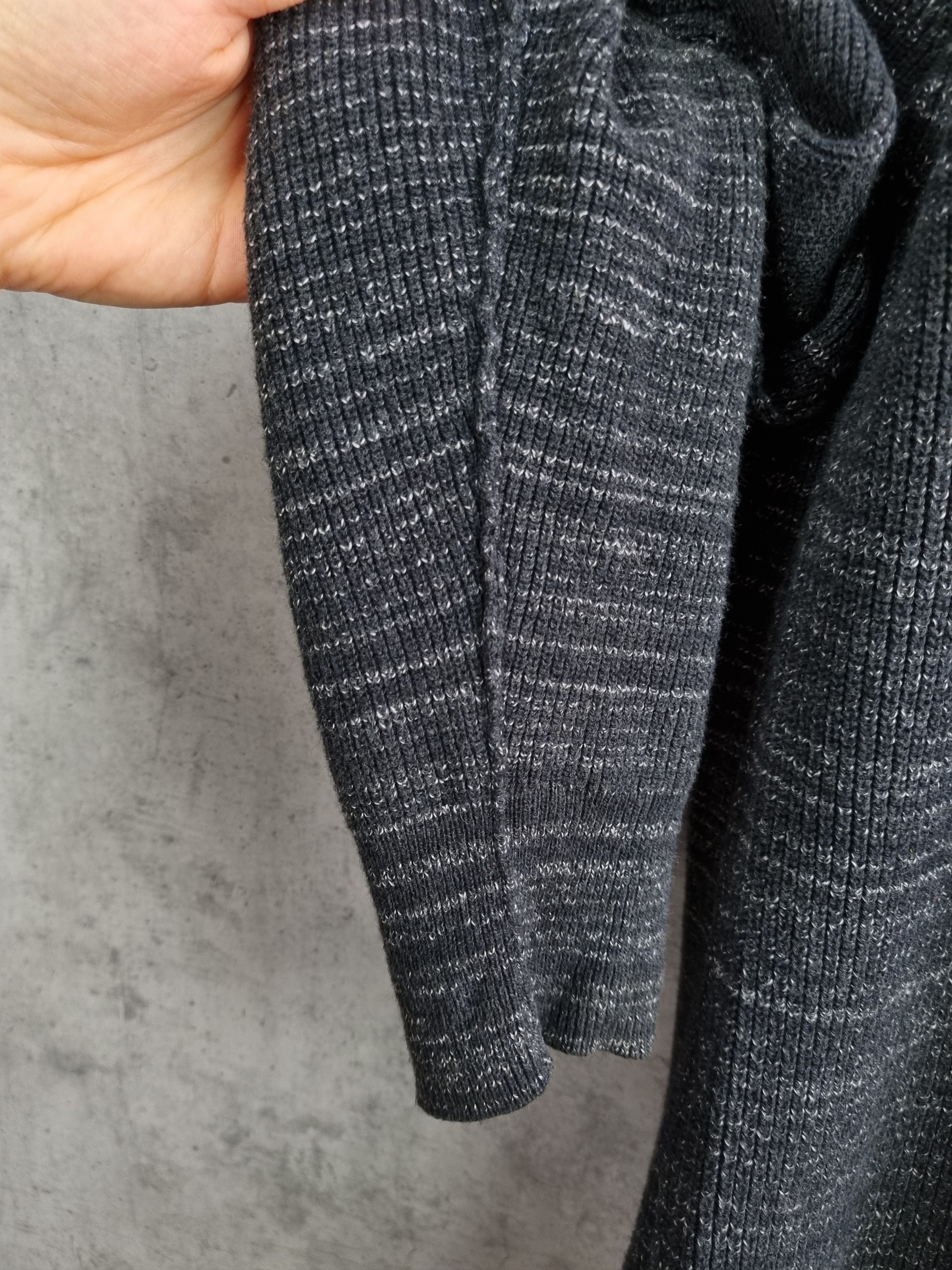 Allsaints Allsaints Rydal Crew Ridge Jumper Light Striped Knit Sweater Size US L / EU 52-54 / 3 - 15 Thumbnail