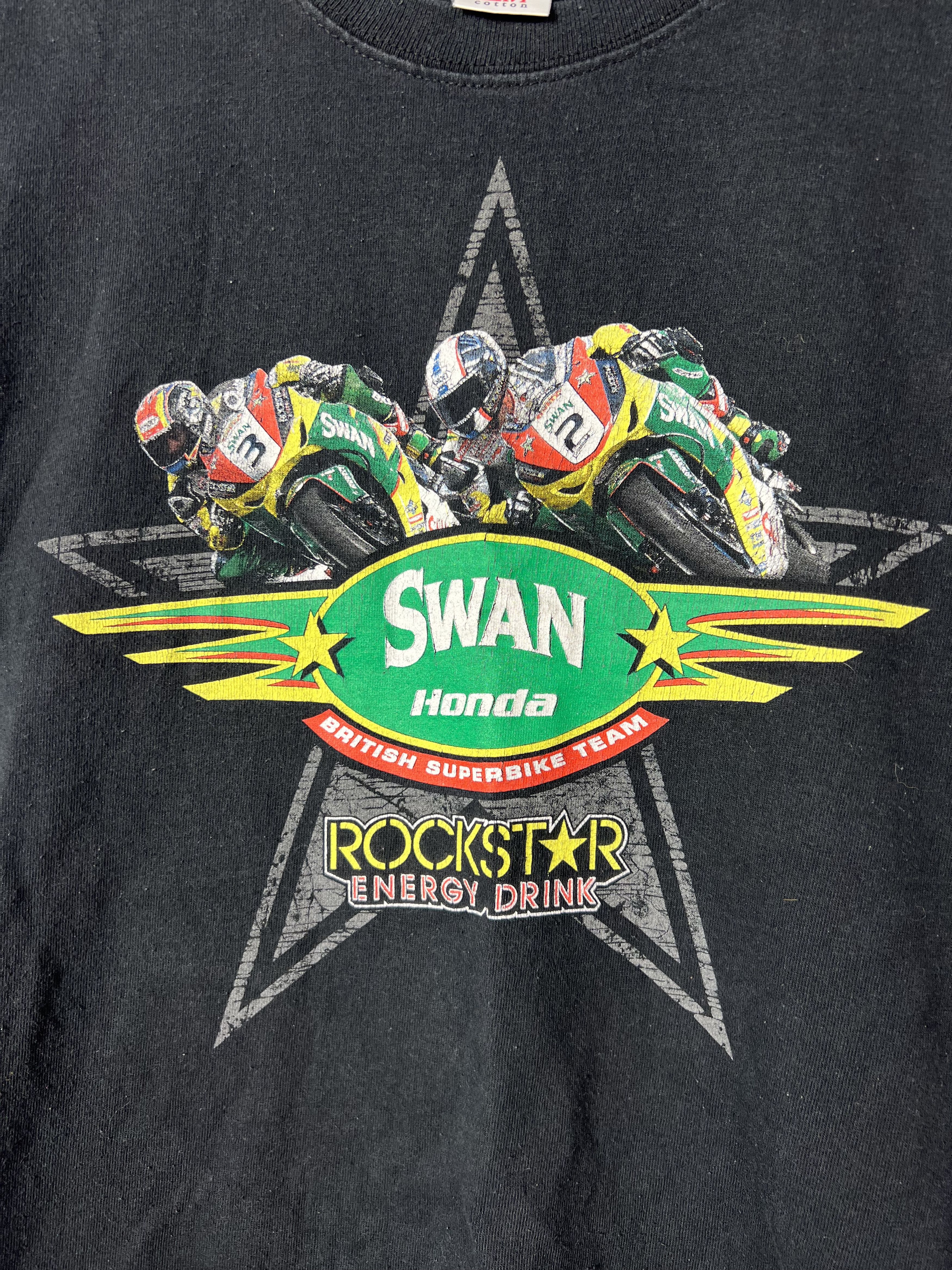 Honda Honda Swan Official Licensed Heavy cotton T-shirt Size US M / EU 48-50 / 2 - 3 Thumbnail