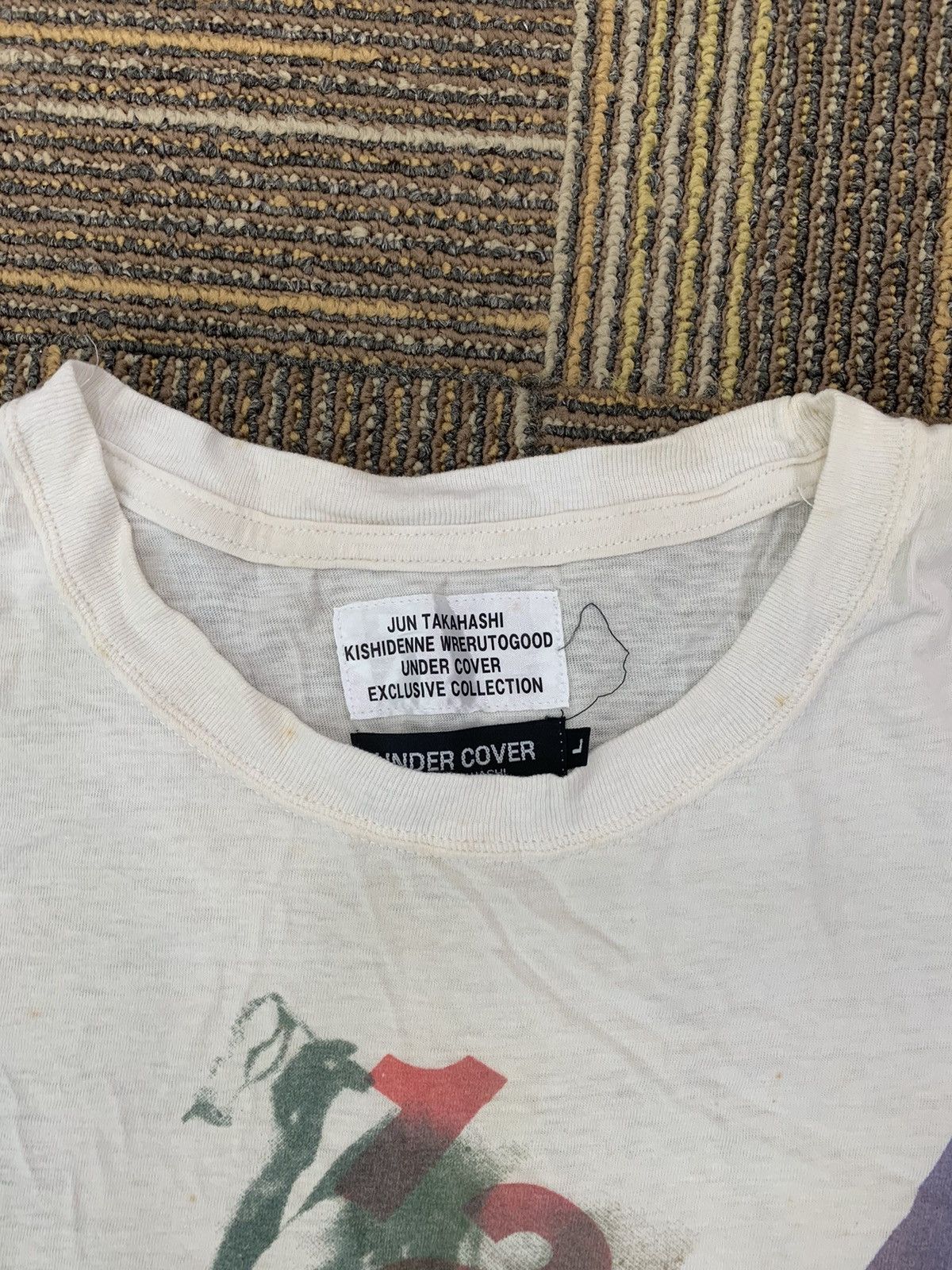Jun Takahashi × Undercover × Vintage JUN TAKASHI UNDERCOVER KISHIDAN PUNK SHIRT SEX PISTOLS HYS Size US L / EU 52-54 / 3 - 14 Thumbnail