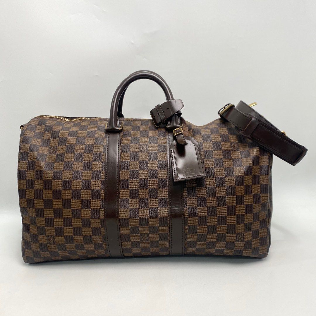 Louis Vuitton Louis Vuitton Damier Keepall Bandouliere 45 Duffle Bag Size ONE SIZE - 2 Thumbnail