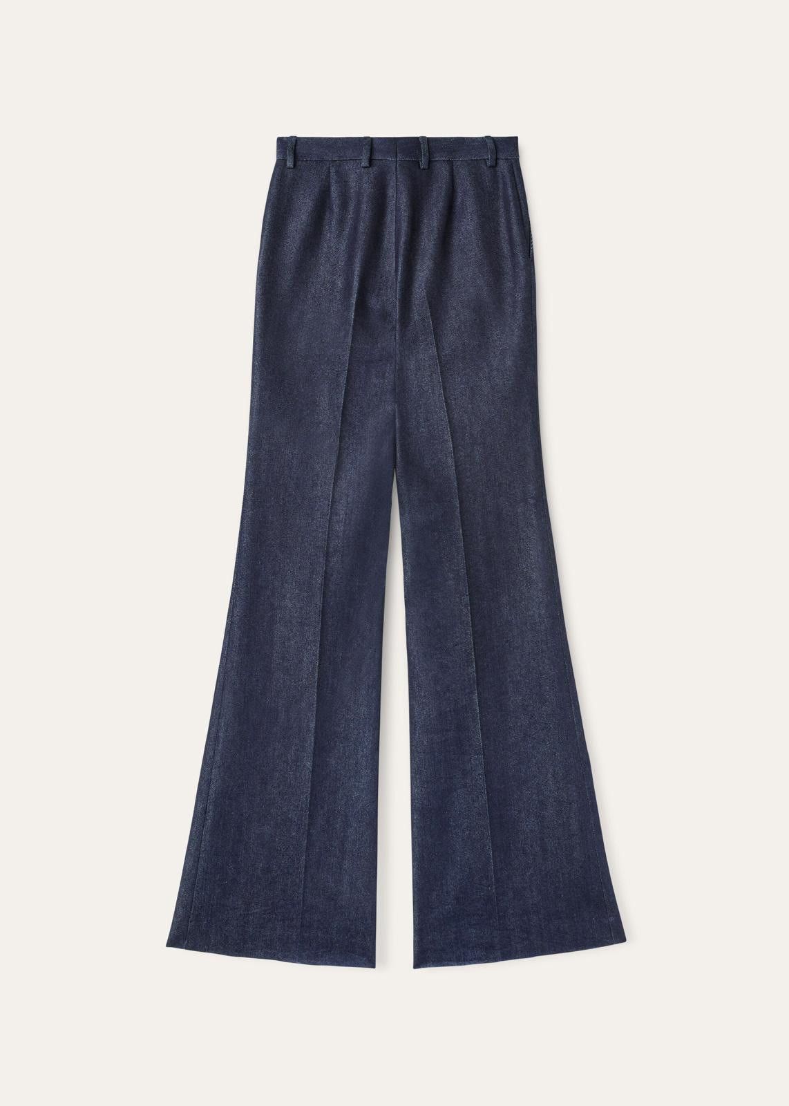 Loro Piana o1srvl11e0125 FAO0671 Jose Denim Trouser in Navy Blue Size 28" / US 6 / IT 42 - 2 Thumbnail
