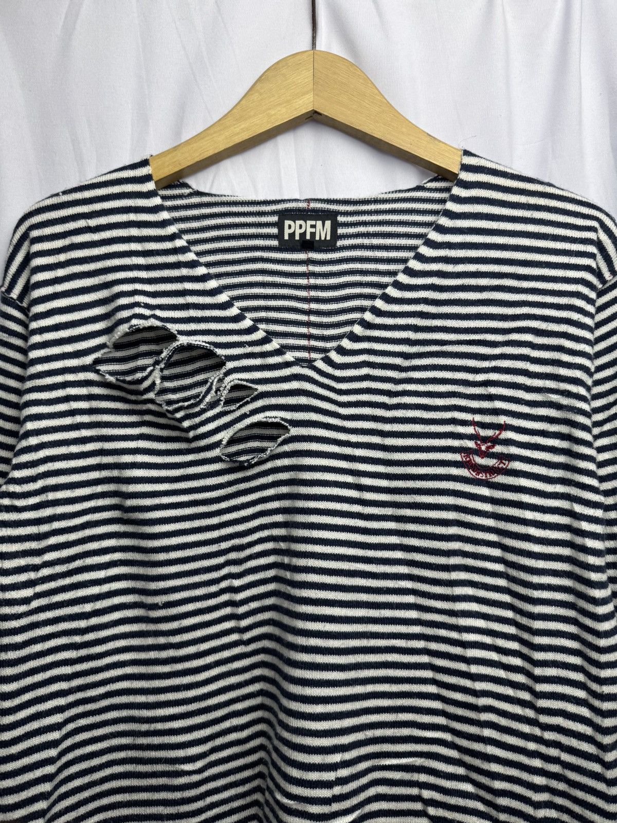 Beauty Beast × Hysteric Glamour × Japanese Brand PPFM Distressed Long Sleeve Size US M / EU 48-50 / 2 - 4 Thumbnail