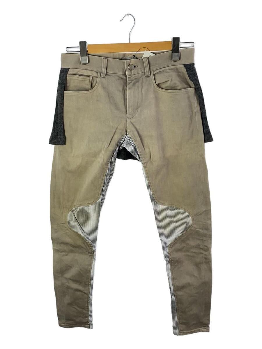 image of Undercover Ss12 Open Strings Hybrid Pants in Beige, Men's (Size 30)