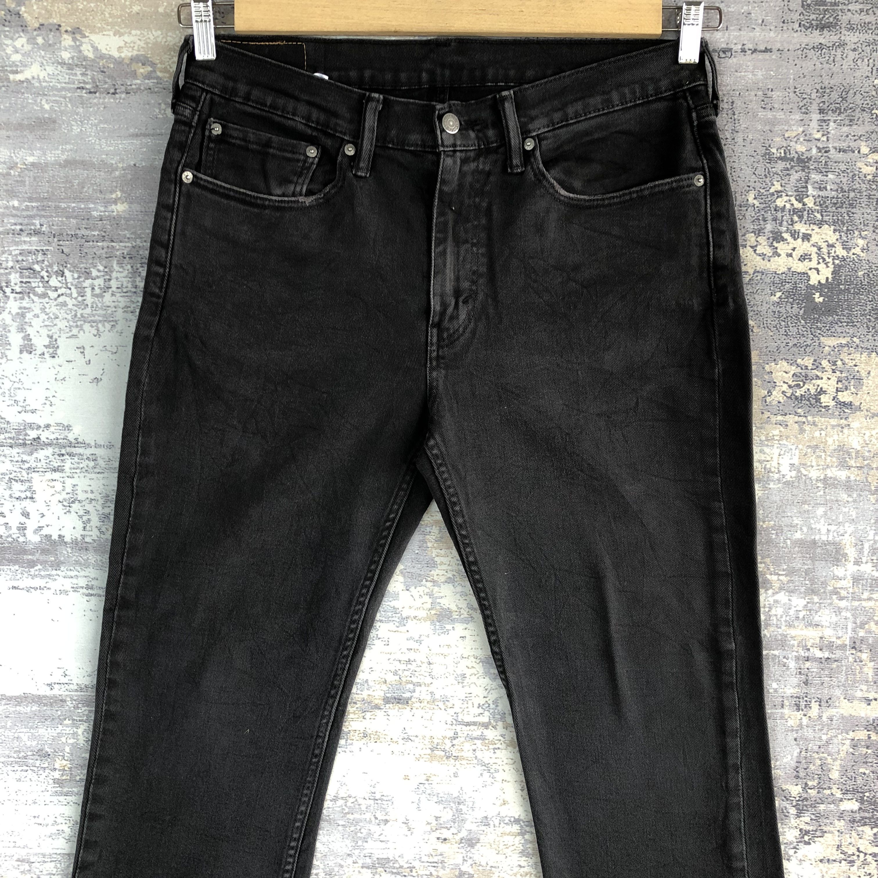 Levi's Vintage Y2K Levis Faded Black Jeans Levi's Light Wash Denim Size US 32 / EU 48 - 3 Thumbnail