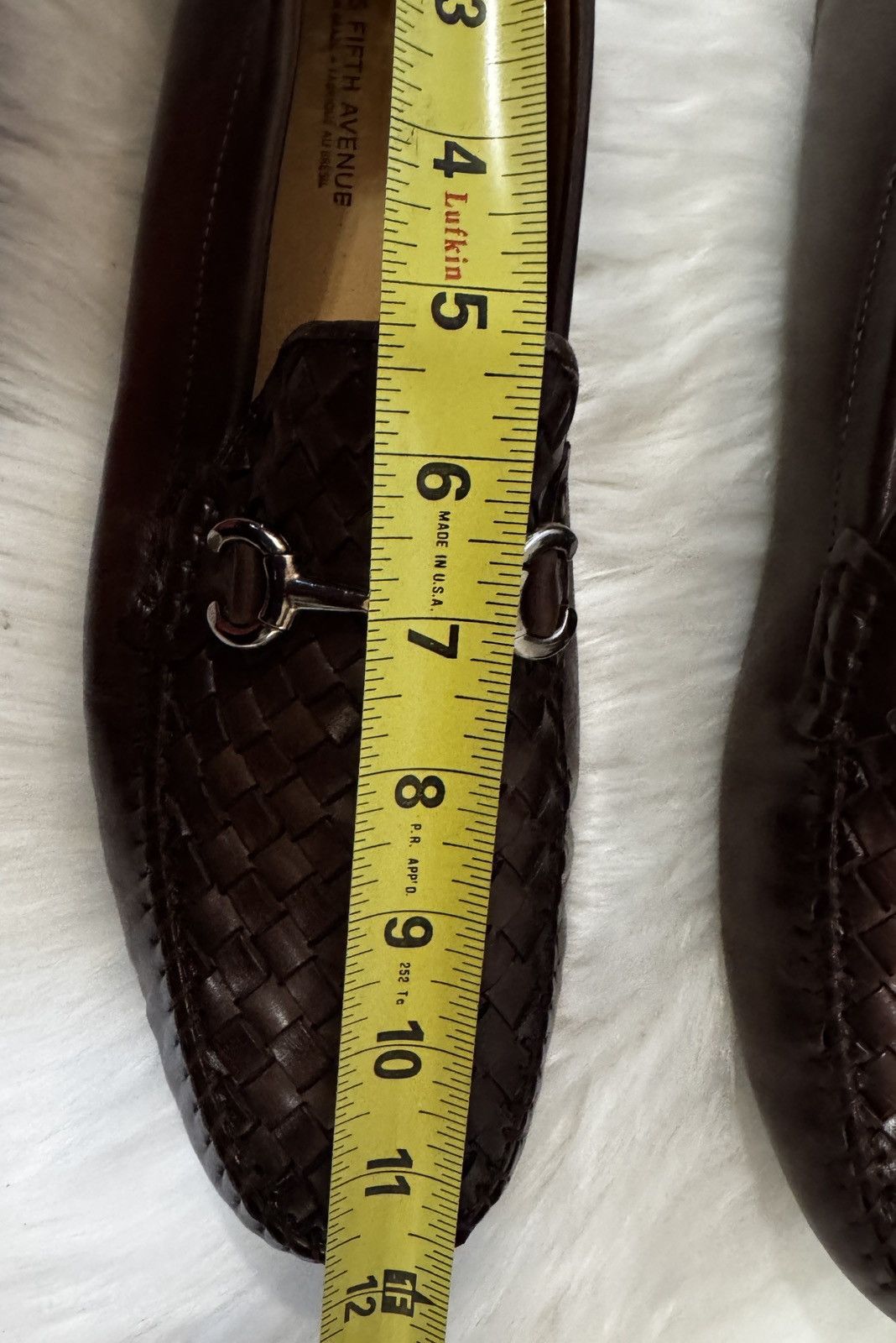 Saks Fifth Avenue Saks Fifth Avenue Woven Leather Driving Loafers Size 11.5 Size US 11.5 / EU 44-45 - 12 Thumbnail