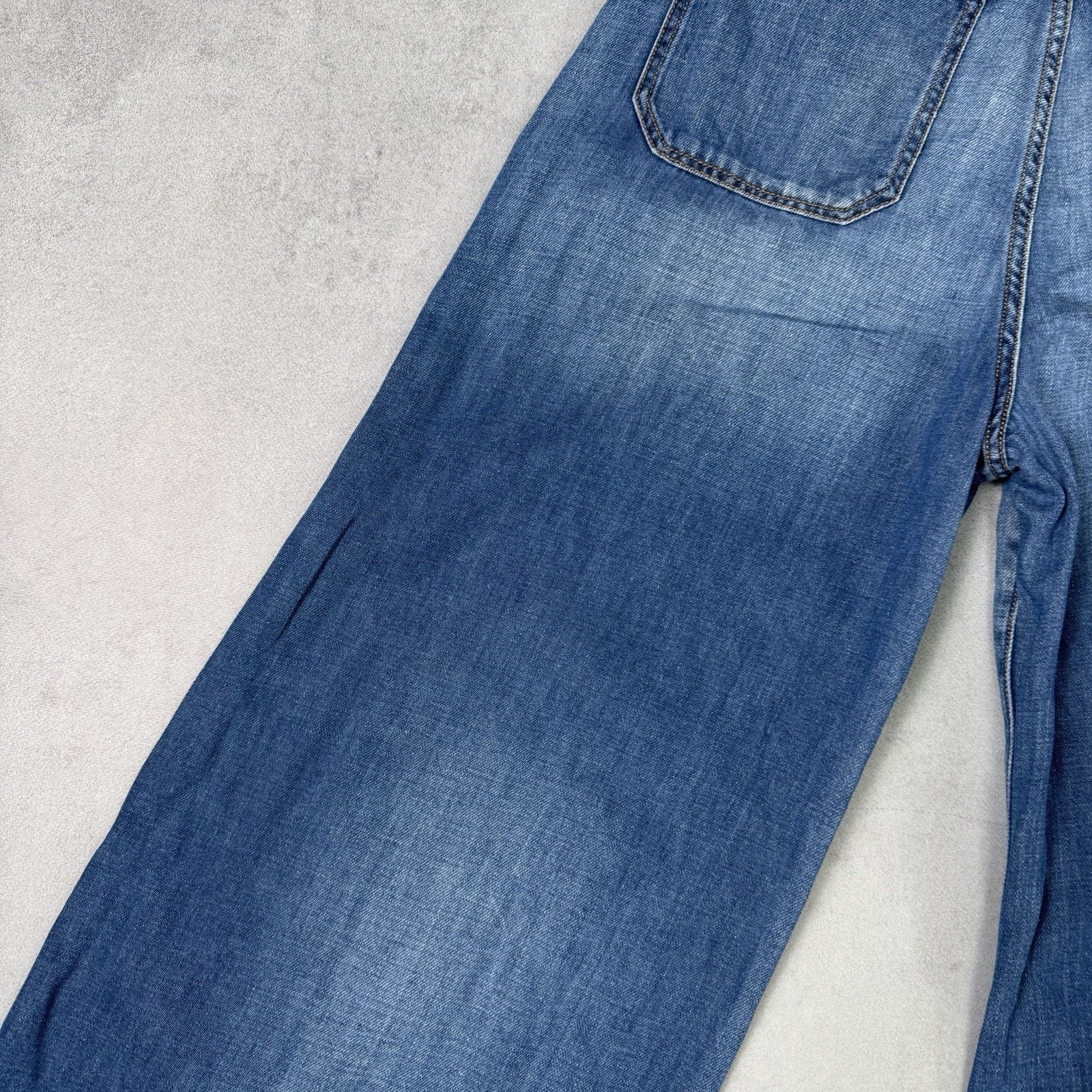 Weekend Max Mara Weekend Max Mara Flared Jeans mit 5-Pocket Size US 10 Blue Size 32" / US 10 / IT 46 - 18 Thumbnail