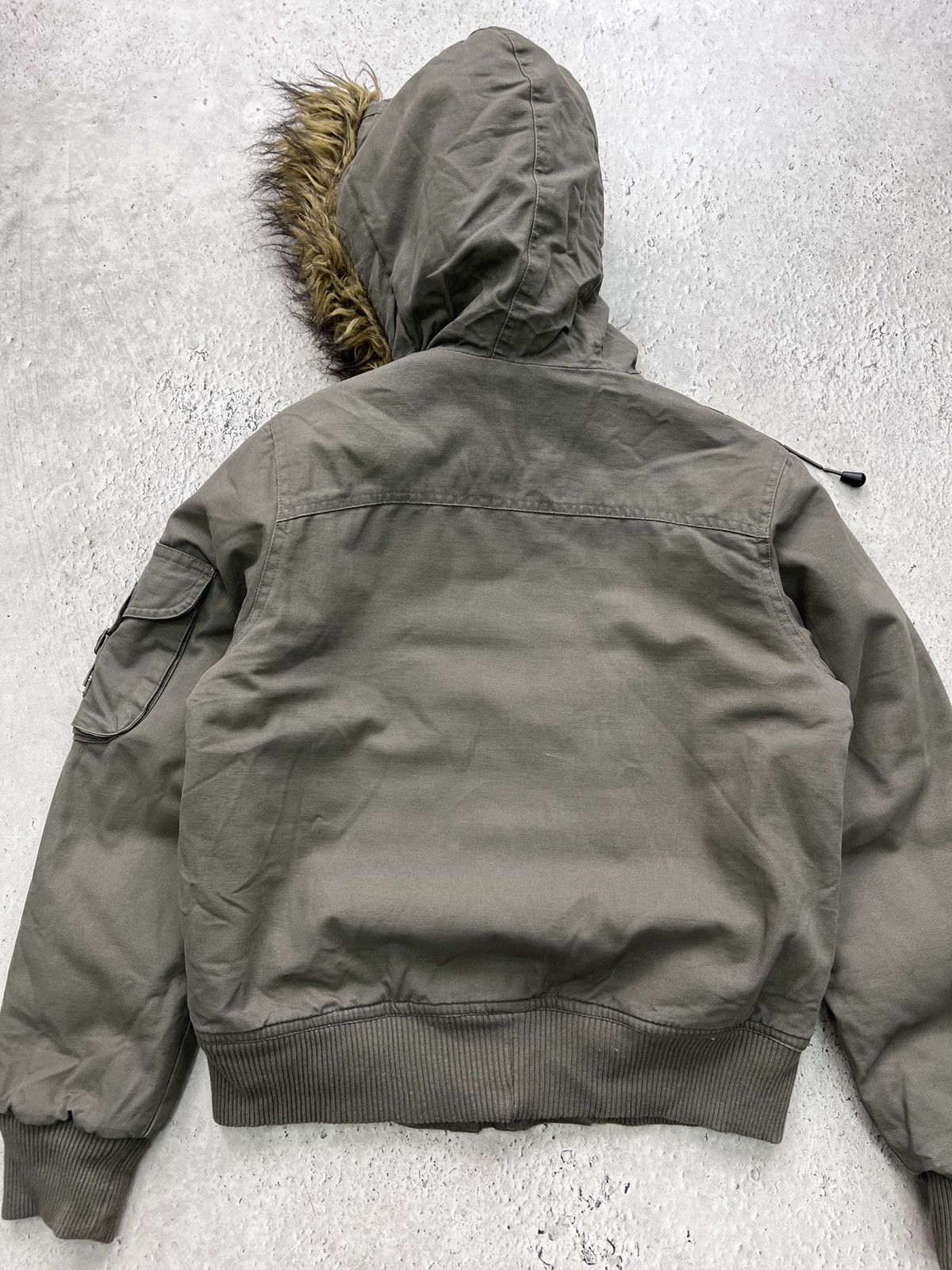 Hysteric Glamour Fur military khaki cropped bomber hysteric glamour style Size US S / EU 44-46 / 1 - 10 Thumbnail