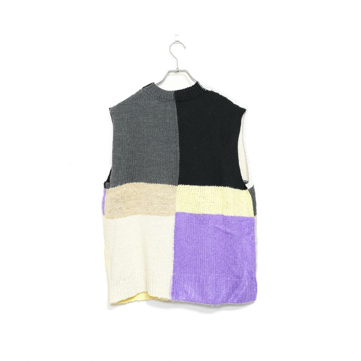 Jil Sander JIL SANDER COLER-BLOCK INTARSIA-KNIT SWEATER IN MARTICOLOR Size US M / EU 48-50 / 2 - 2 Thumbnail
