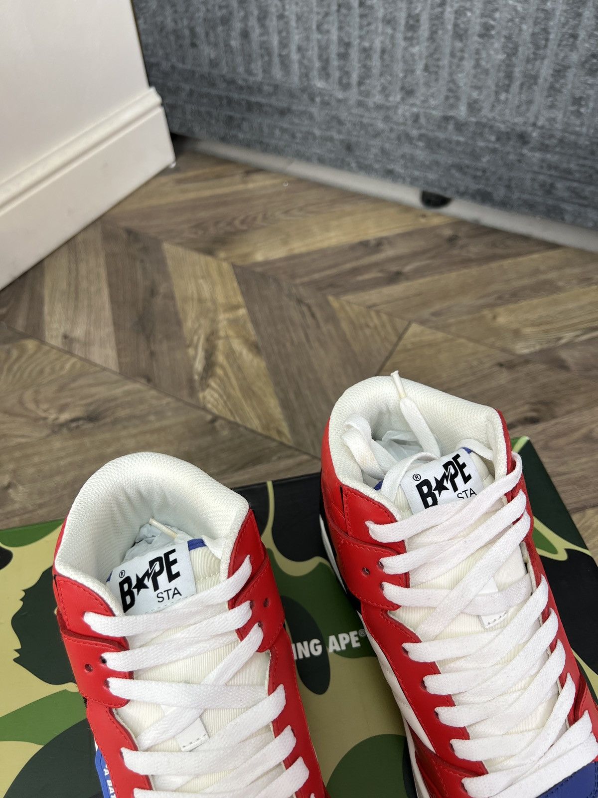 Bape Bape Sta 88 HI #1 sneakers Size US 9 / EU 42 - 4 Thumbnail