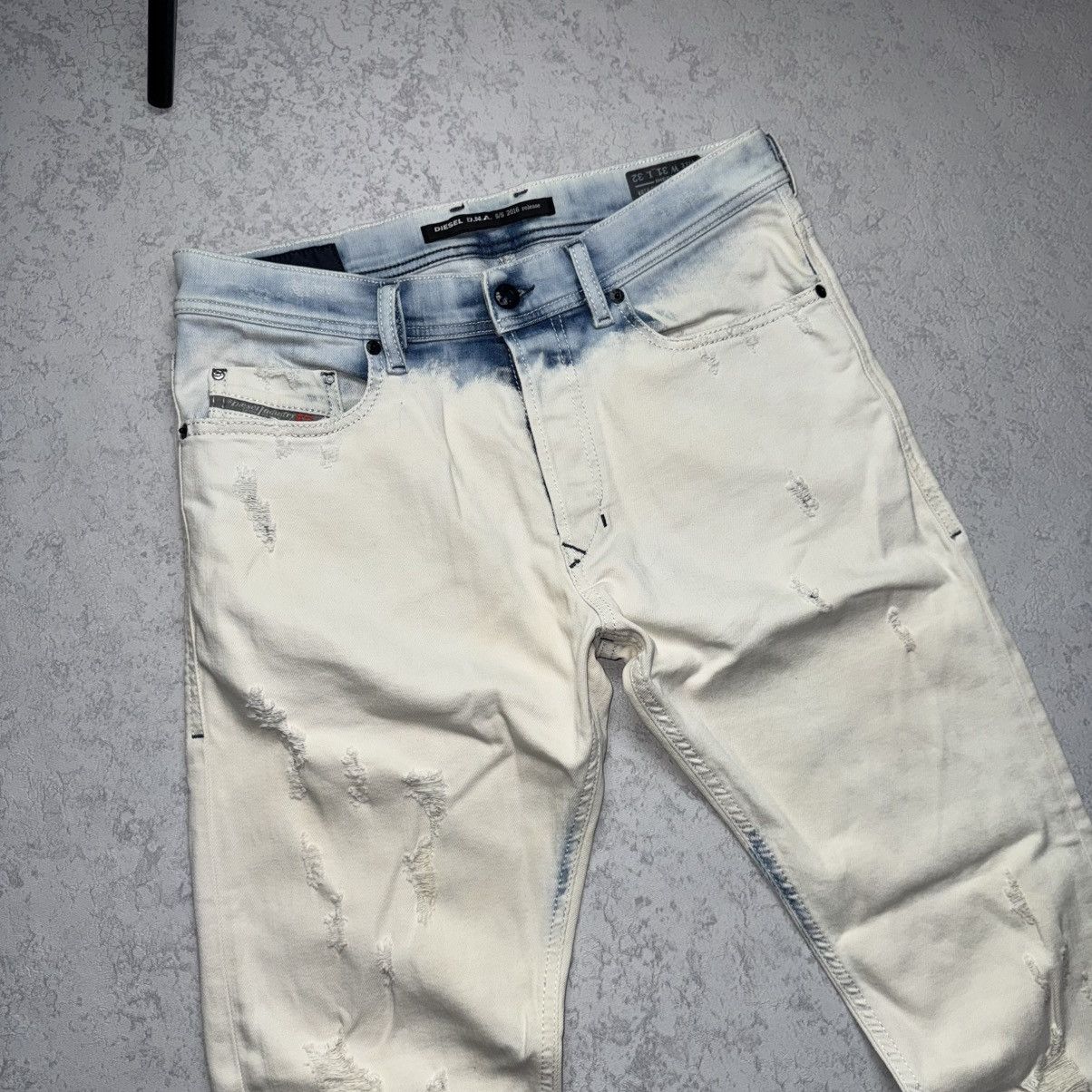 Diesel RARE Diesel Distressed Tepphar Slim Jeans Size US 31 - 4 Thumbnail