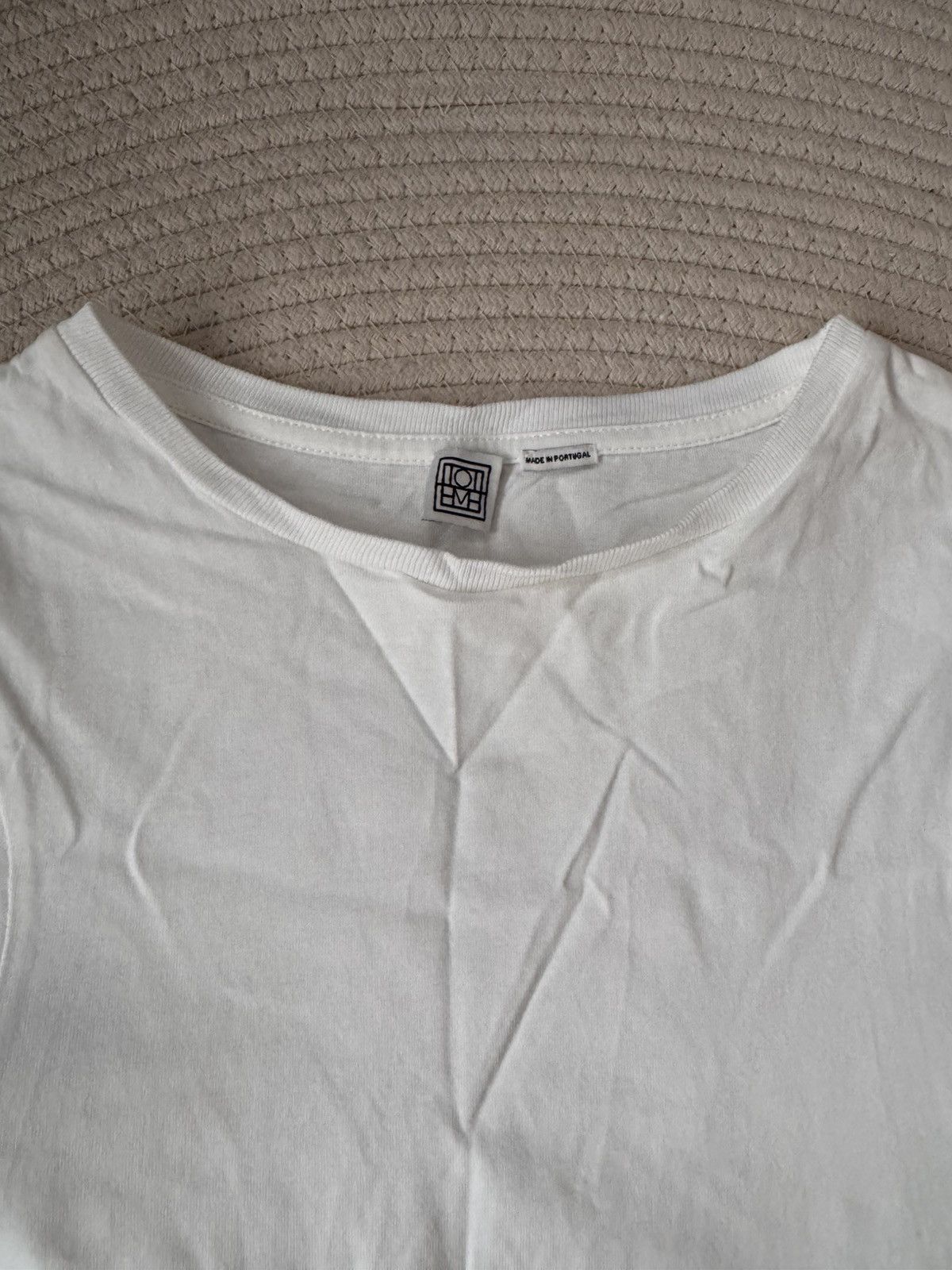 Toteme Toteme Curved seam tee off-white size S Size S / US 4 / IT 40 - 6 Thumbnail