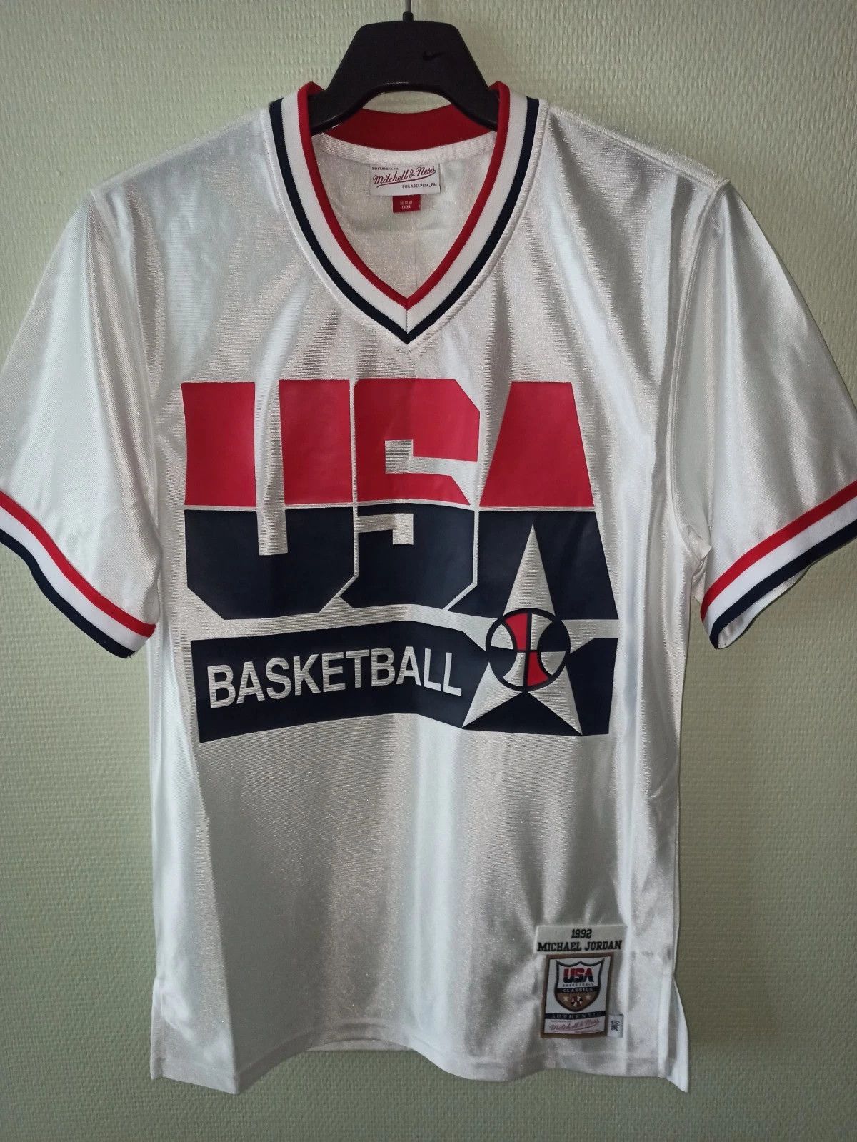 Mitchell & Ness × USA Olympics Mitchell & Ness Authentic Michael Jordan USA Dream Team Size US S / EU 44-46 / 1 - 5 Thumbnail