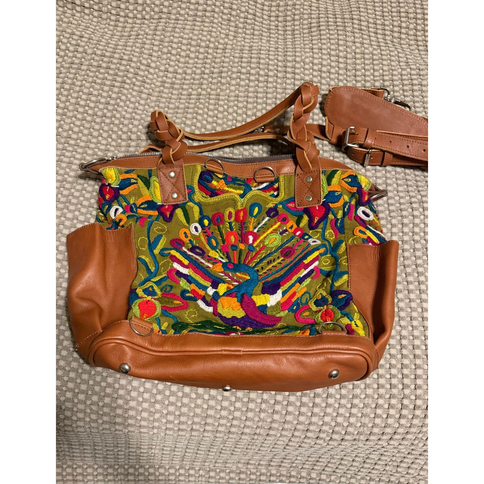 Other Handmade Medium Convertible Day Bag CDB by Little Guatemala Size ONE SIZE - 3 Thumbnail