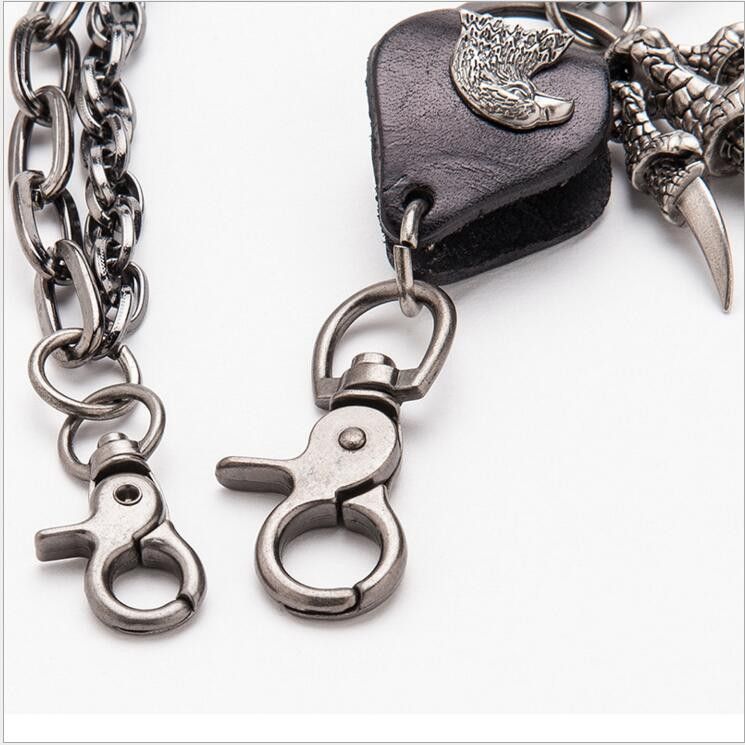 Jean × Vintage Eagle Head & Claws Black Gunmetal Keychain Size ONE SIZE - 2 Thumbnail