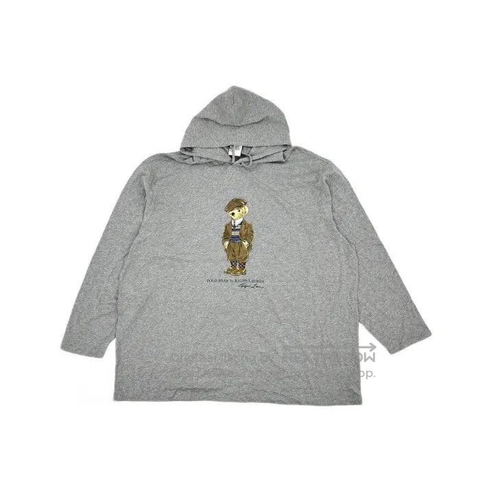 Polo Ralph Lauren Polo Ralph Lauren Bear Print Hooded Long-Sleeve T-Shirt. Size US XL / EU 56 / 4 - 2 Thumbnail
