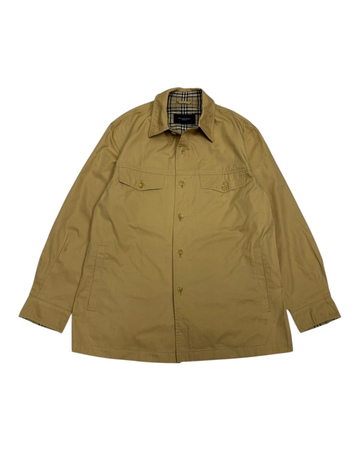 Burberry Vintage Burberry London Check Lightweight Jacket Size US L / EU 52-54 / 3 - 1 Thumbnail