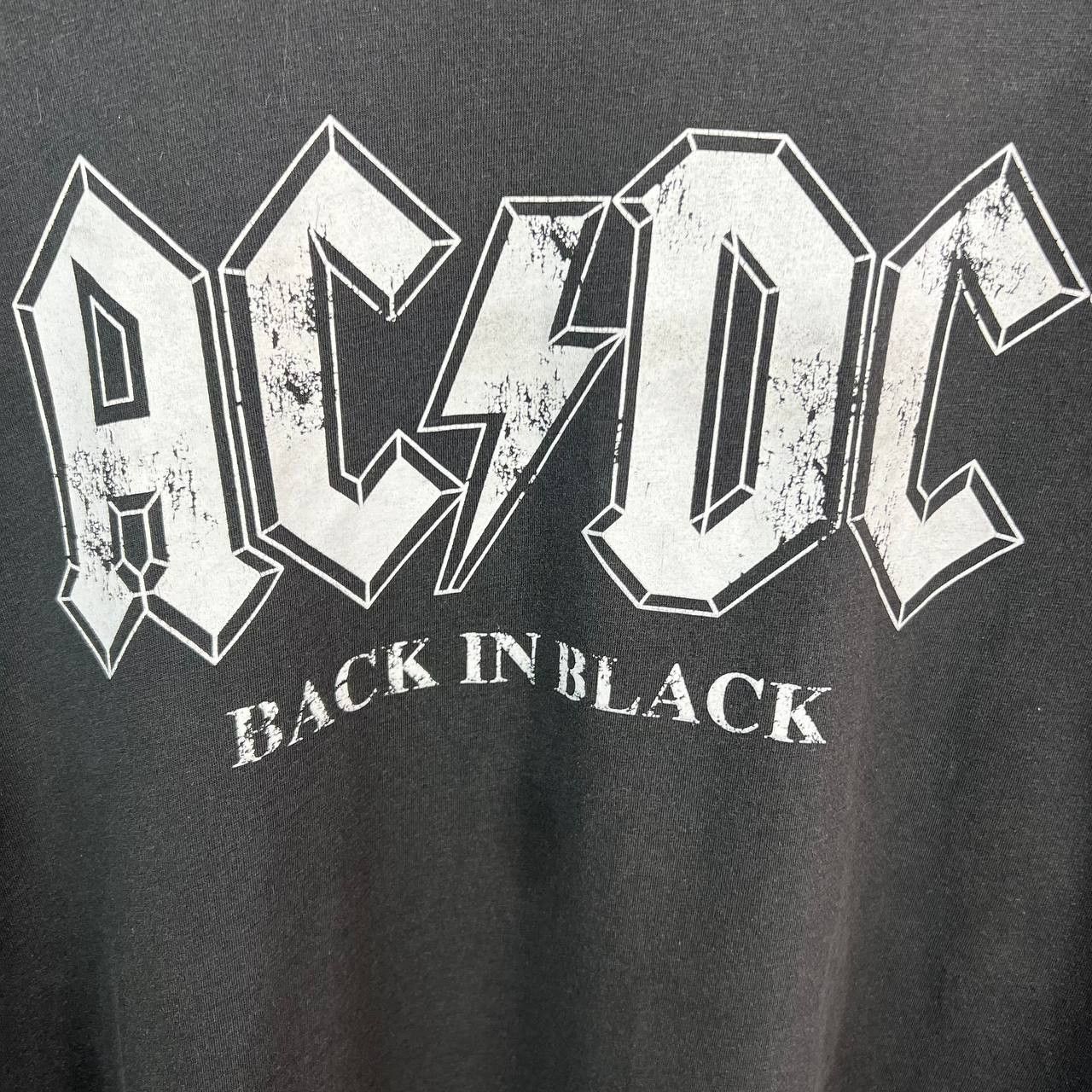 AC/DC Acdc Back In Black Vintage Tee Size US XL / EU 56 / 4 - 3 Thumbnail