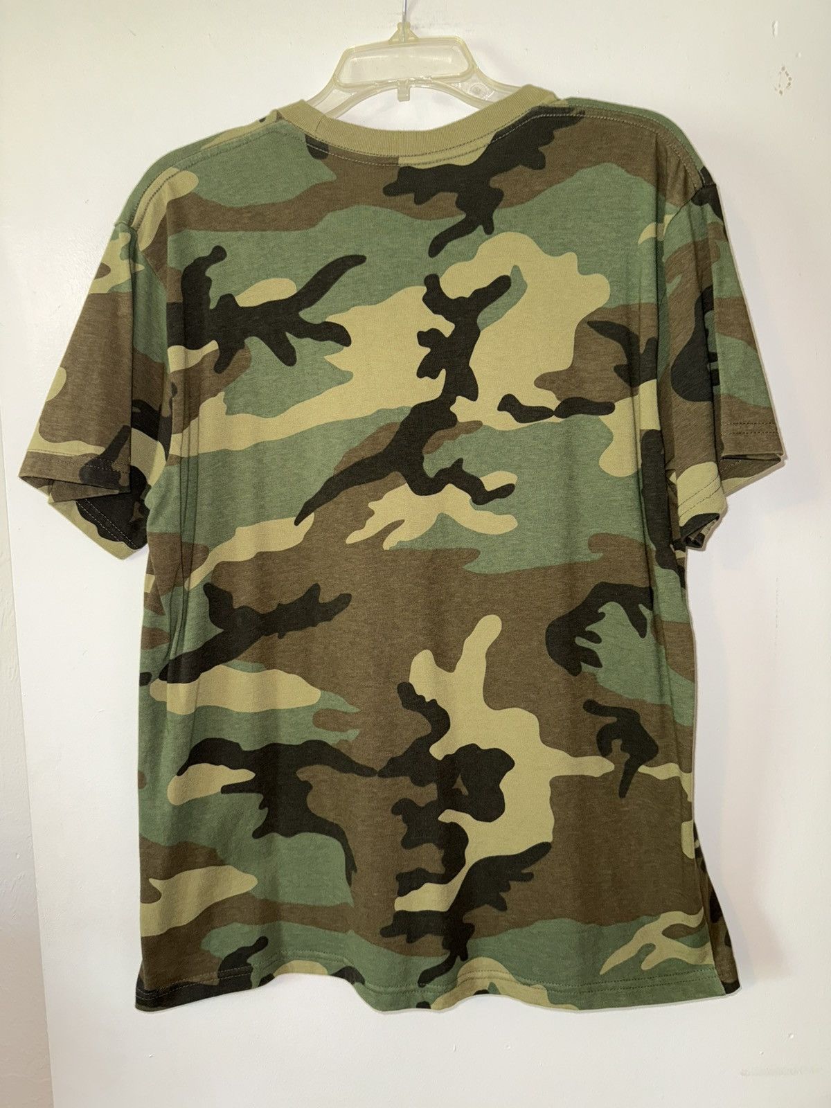 Supreme Supreme Cheese Tee Woodland Camo FW19 Size US M / EU 48-50 / 2 - 2 Thumbnail