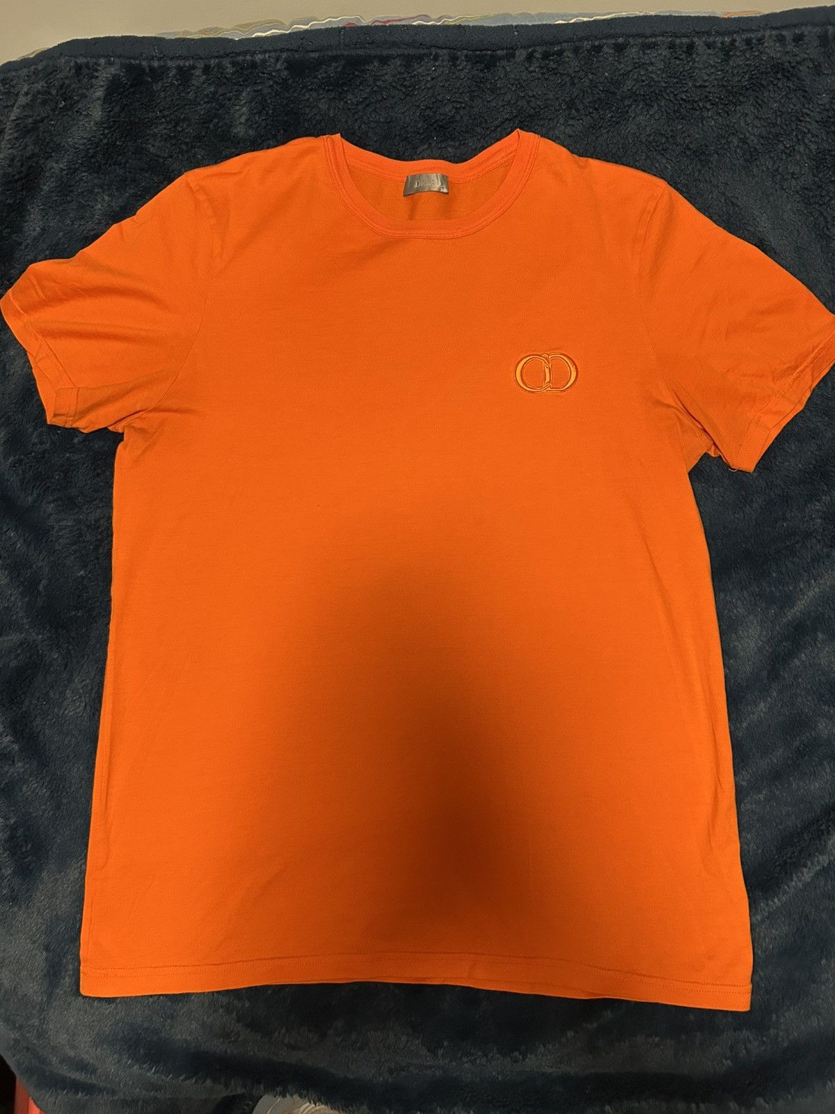 Dior Dior CD tee orange Size US L / EU 52-54 / 3 - 1 Thumbnail