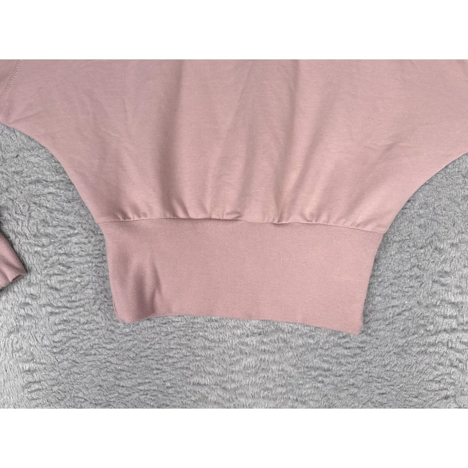 Athleta Athleta Sweater Womens XS Pink Dolman Sleeve Crew Pullover Cropped Knit Pullover Casual Fall Winter Size XS / US 0-2 / IT 36-38 - 5 Thumbnail