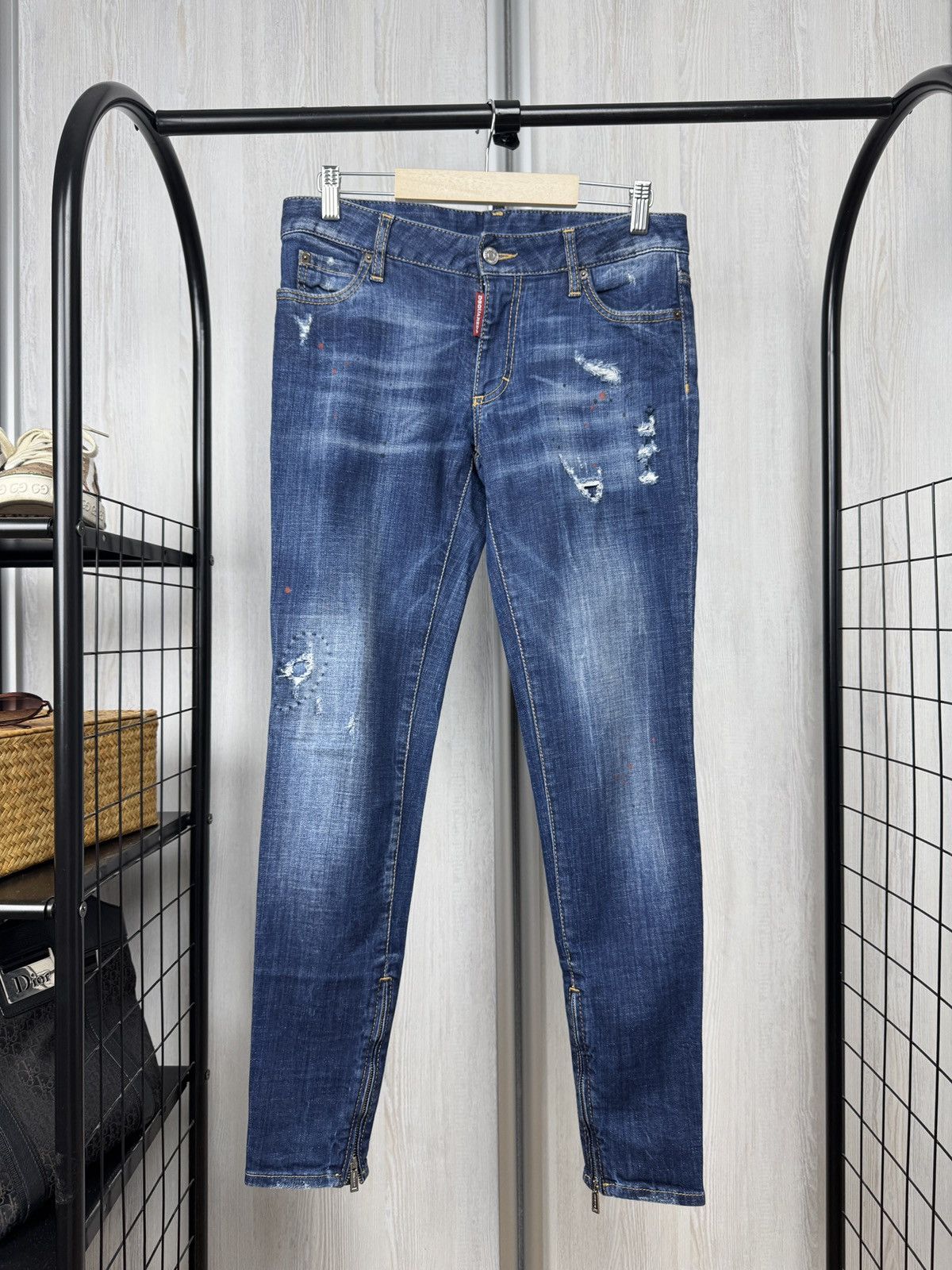 DSQUARED2｜JEANS (S72LB0843 S30342 470) Dsquared2 DSQUARED2 Women Denim Pants S30342 S72LB0828 470