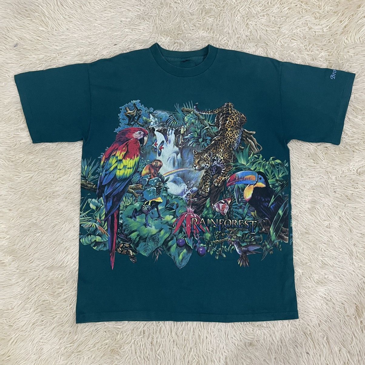 Habitat Vintage 90's Rainforest Habitat Nature Size US XL / EU 56 / 4 - 1 Thumbnail