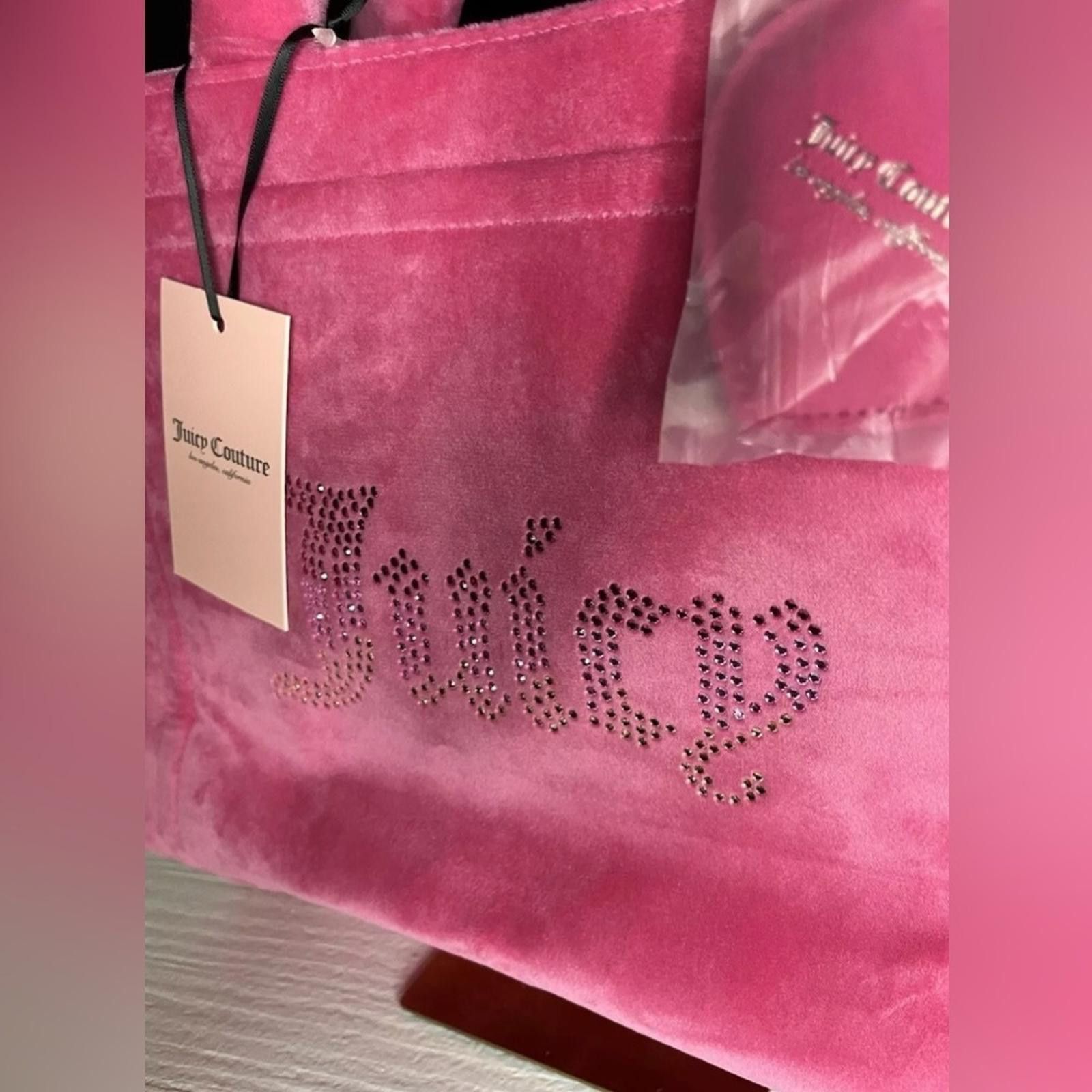 Juicy Couture Jeans Juicy Couture Pink Big Spender Tote Size ONE SIZE - 3 Thumbnail