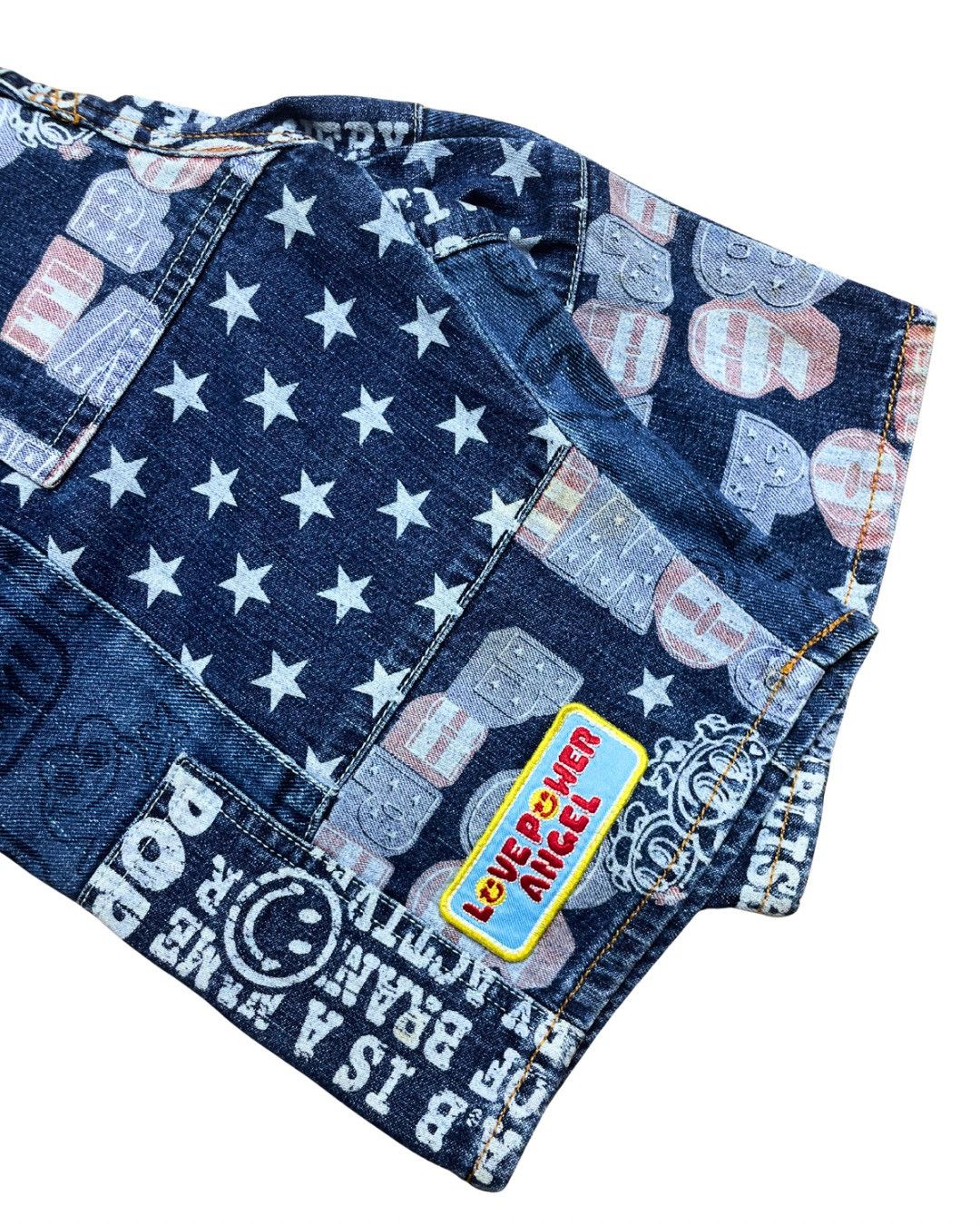Angel Blue Angel Blue Japan All-Over Print Graphic Shorts JDM Y2K Style Size 28" / US 6 / IT 42 - 5 Thumbnail