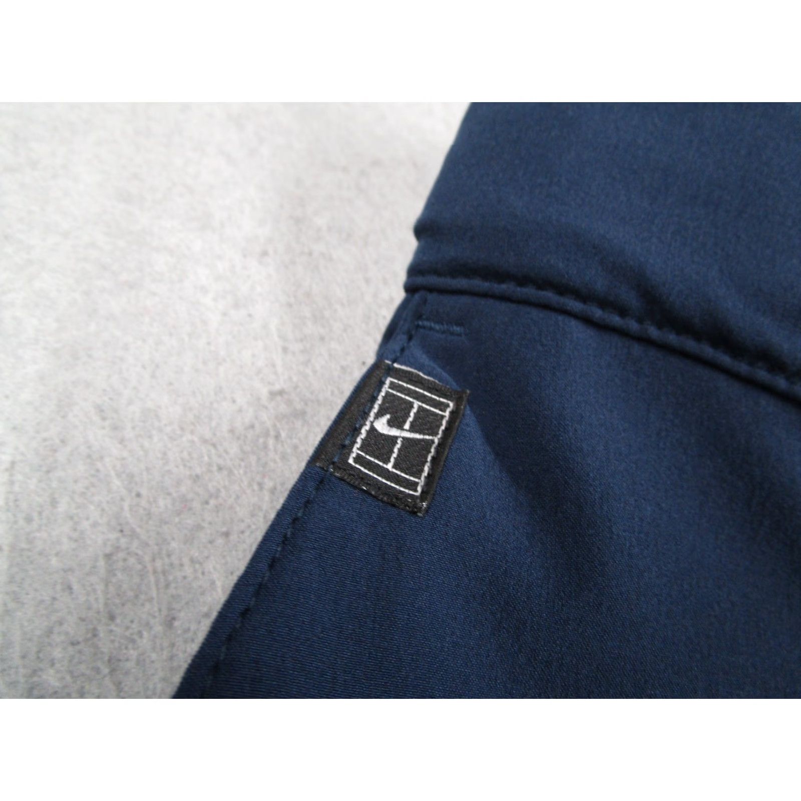 Nike VINTAGE Nike Shorts Mens XL Blue Fit Dry Tennis Adjustable Waist 9" Retro Y2K Size US 36 / EU 52 - 3 Thumbnail