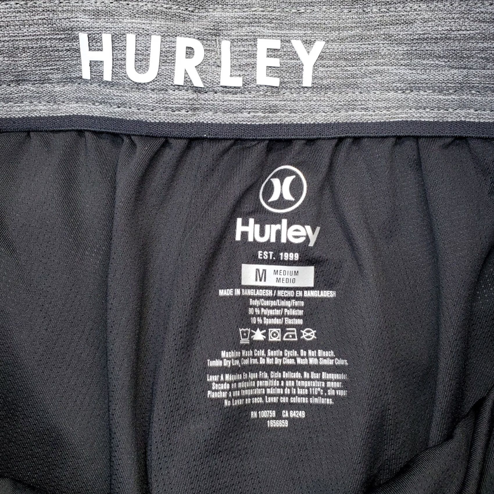 Hurley Hurley Board Shorts Mens M Multicolor Hawaiian Polyester Stretch Pockets Size US 31 - 6 Thumbnail