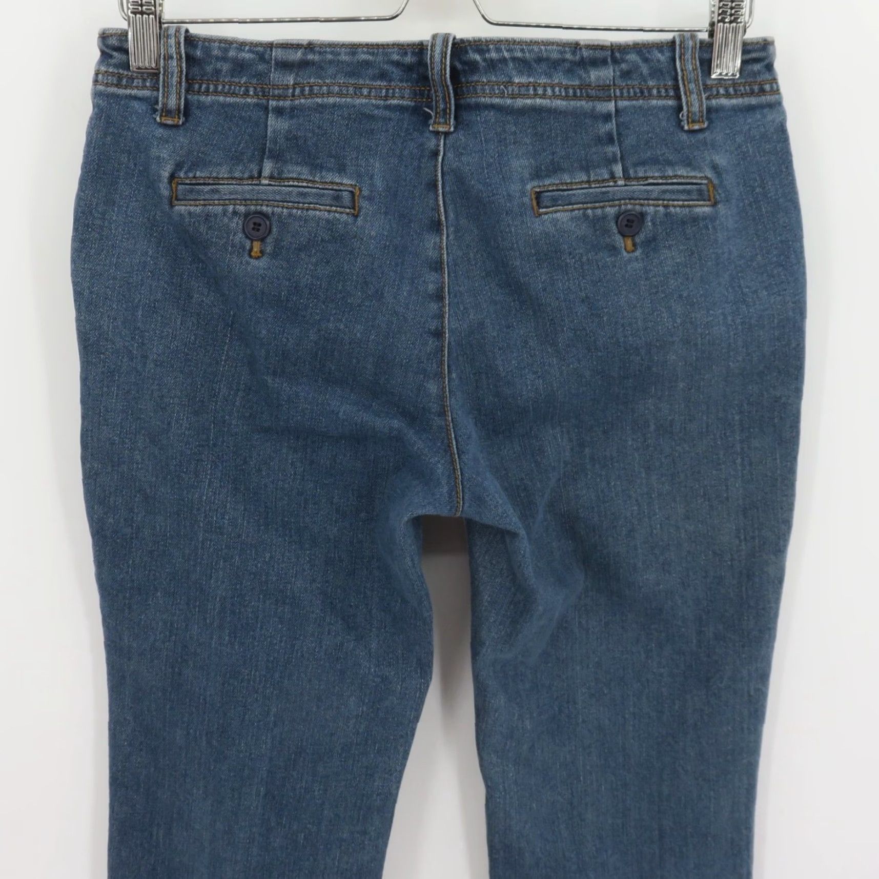 Talbots Talbots Women 6P 28 Signature Slim Ankle Blue Denim Jeans Pocket Cotton Slim Petite Jeans Women’s 6P Denim Ankle Pocket Size 28" / US 6 / IT 42 - 5 Thumbnail