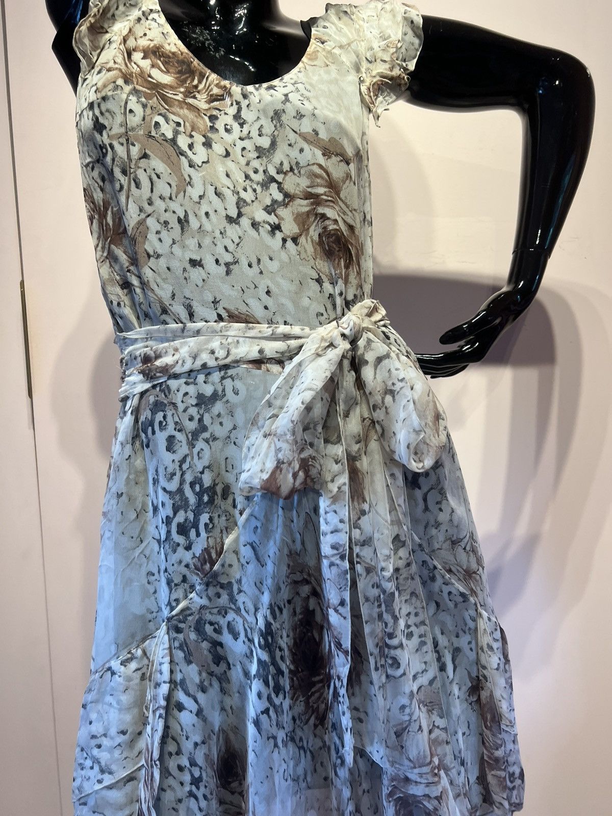 Blumarine Blumarine silk dress Size M / US 6-8 / IT 42-44 - 3 Thumbnail