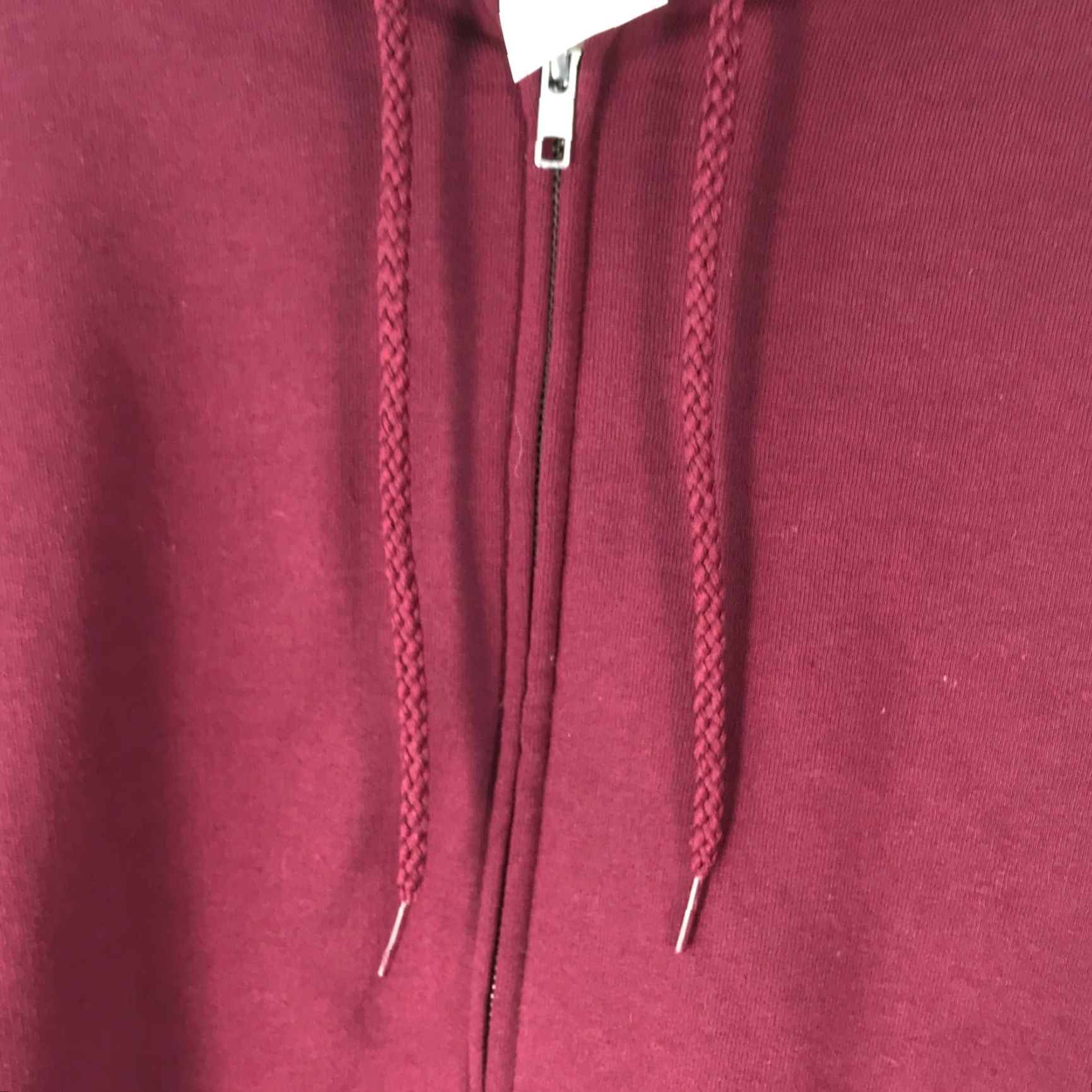 Hanes VINTAGE? No — Hanes Ecosmart Mens Hoodie Full Zip Maroon Size L Regular Hoodie Sweatshirt 50/50 Cotton Polyester 28" 24" 24" Chest ARGH Size US L / EU 52-54 / 3 - 3 Thumbnail