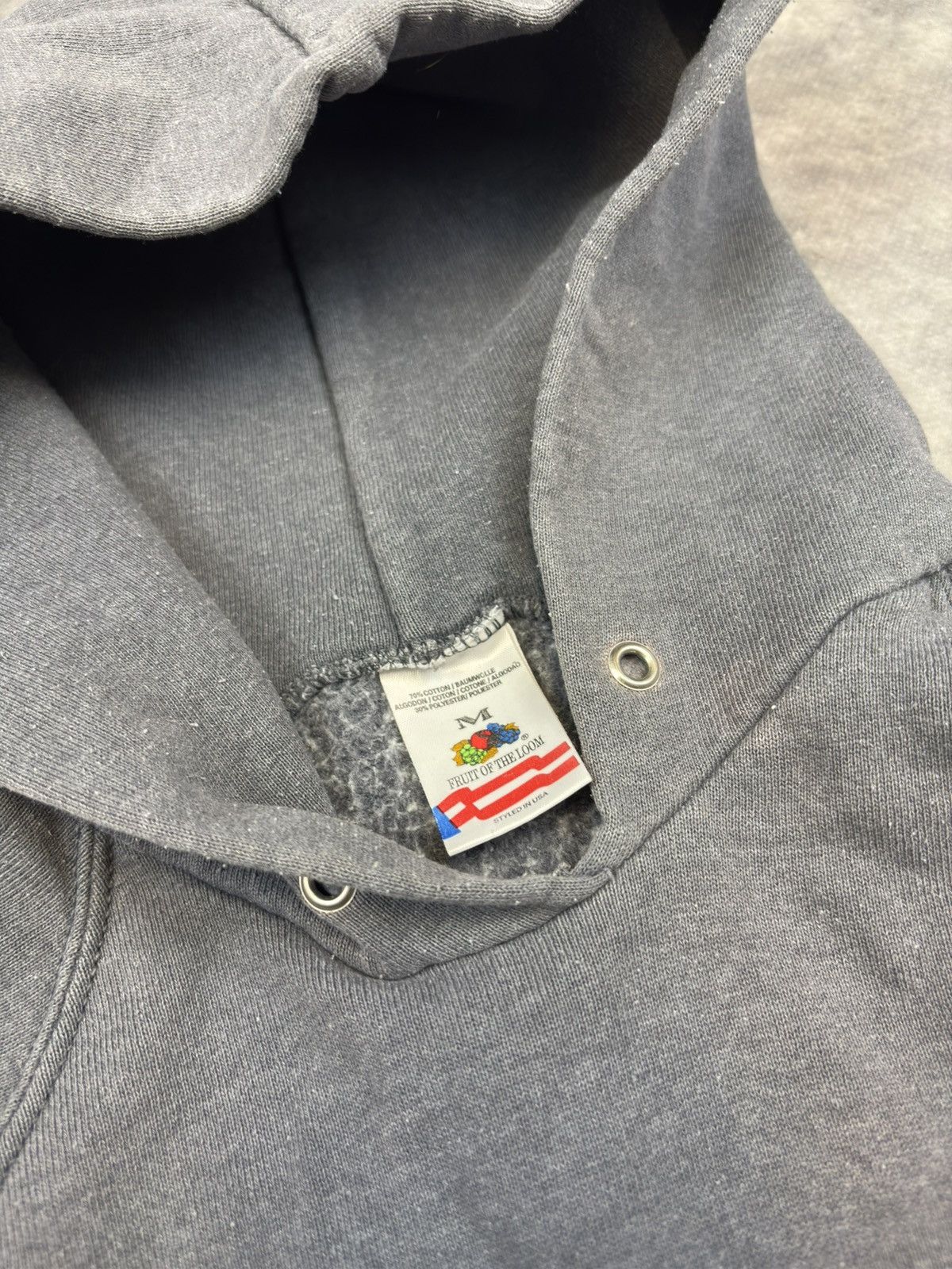 Fruit Of The Loom × Vintage vintage blank fruit the loom hoodie basic washed y2k hype Size US M / EU 48-50 / 2 - 3 Thumbnail