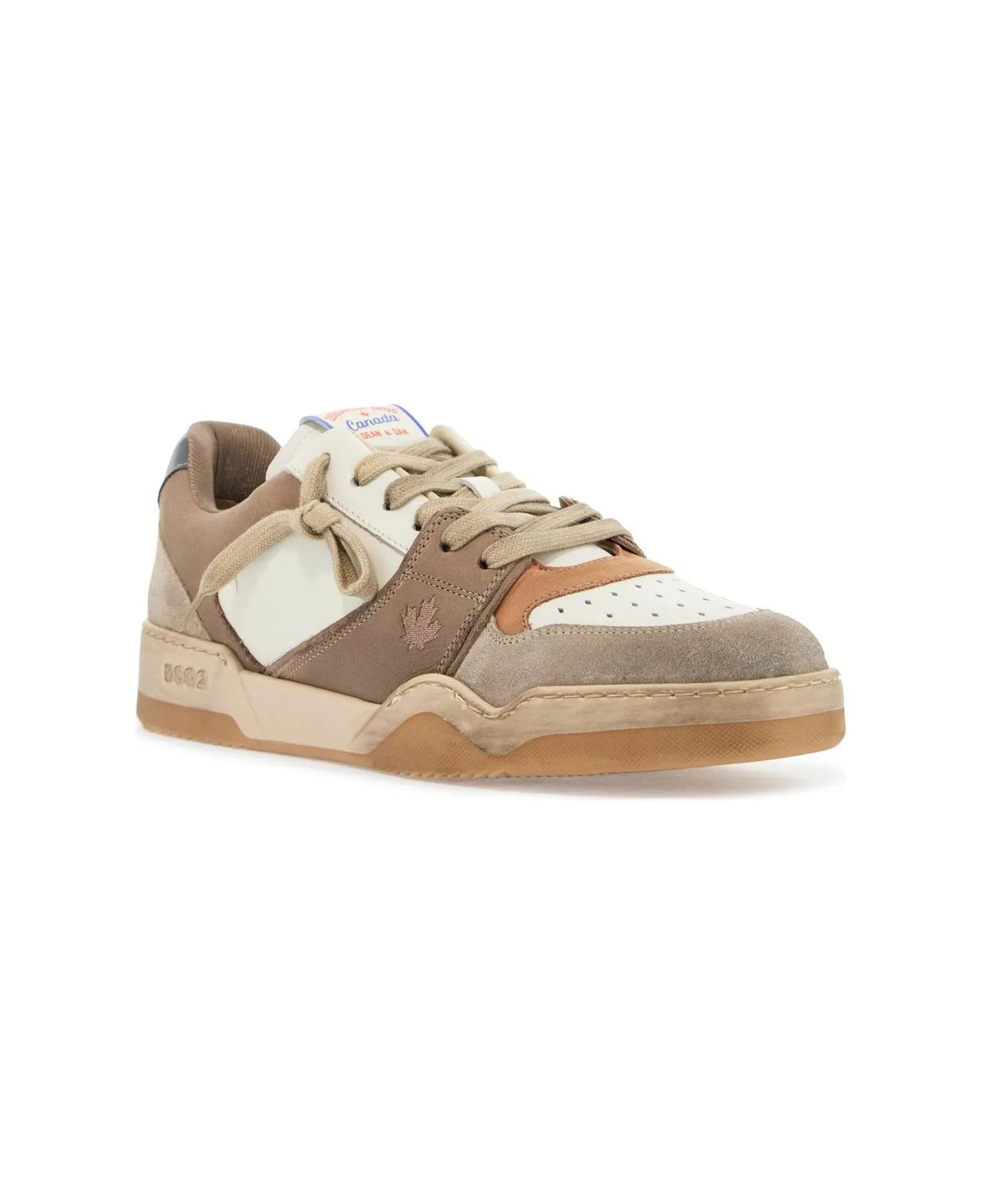 Dsquared2 o1s22i1n0325 Spiker Low-Top Sneakers in Multicolor Size US 10 / EU 43 - 4 Thumbnail