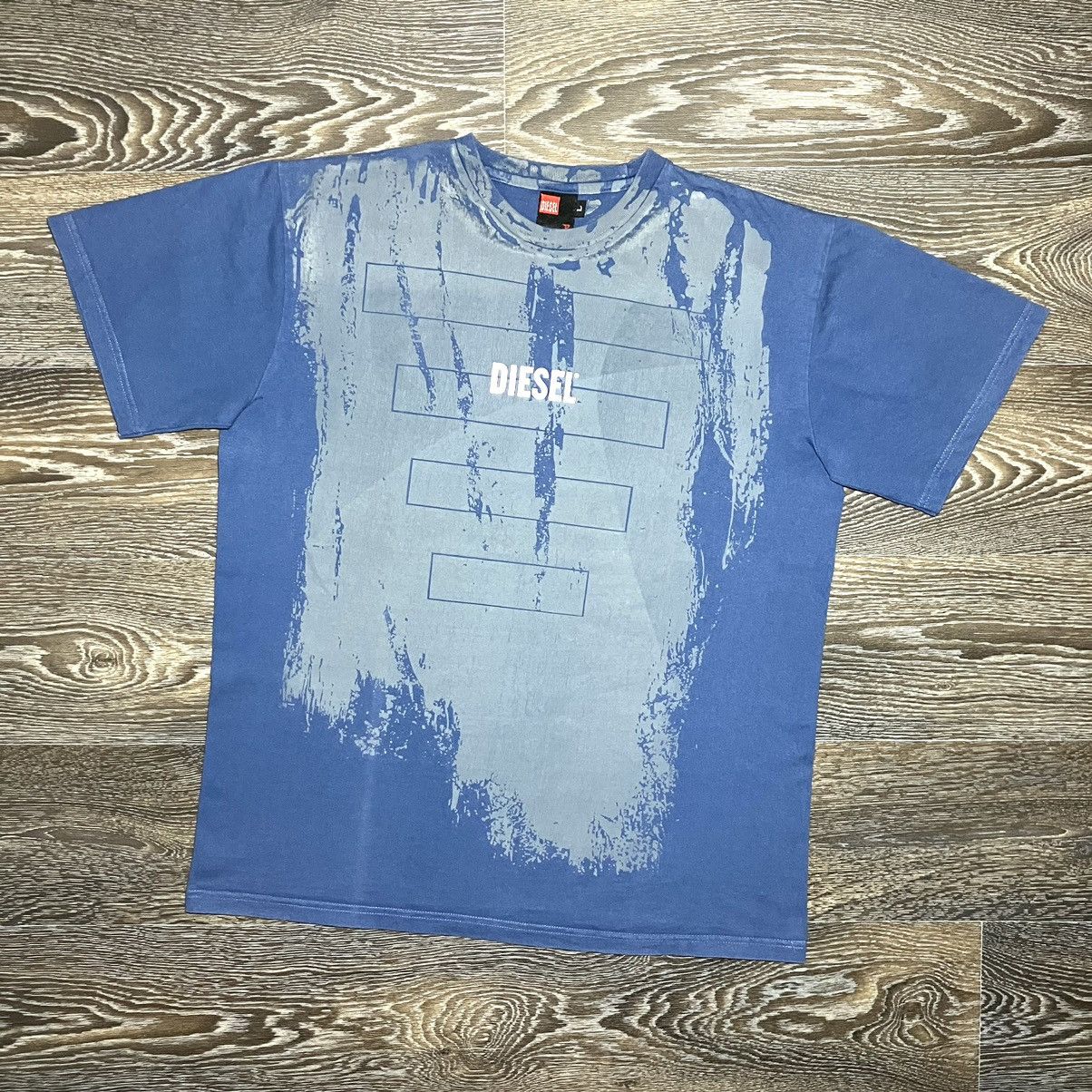 Diesel 90s Vintage DIESEL Center Logo Graphic T-shirt Size US L / EU 52-54 / 3 - 1 Thumbnail