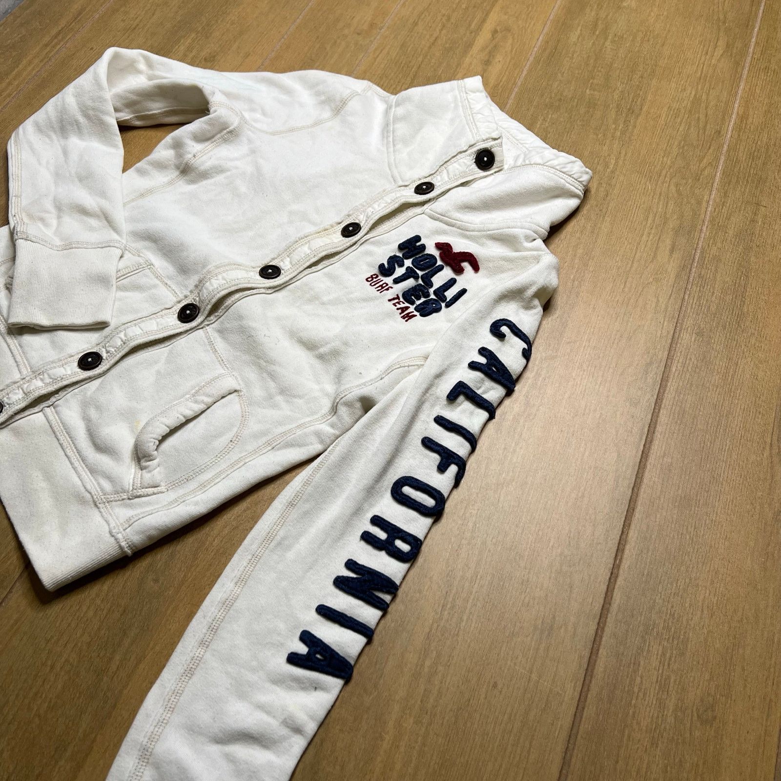Hollister Y2K Hollister Button Down Jacket Sz Small California Surf Size S / US 4 / IT 40 - 4 Thumbnail