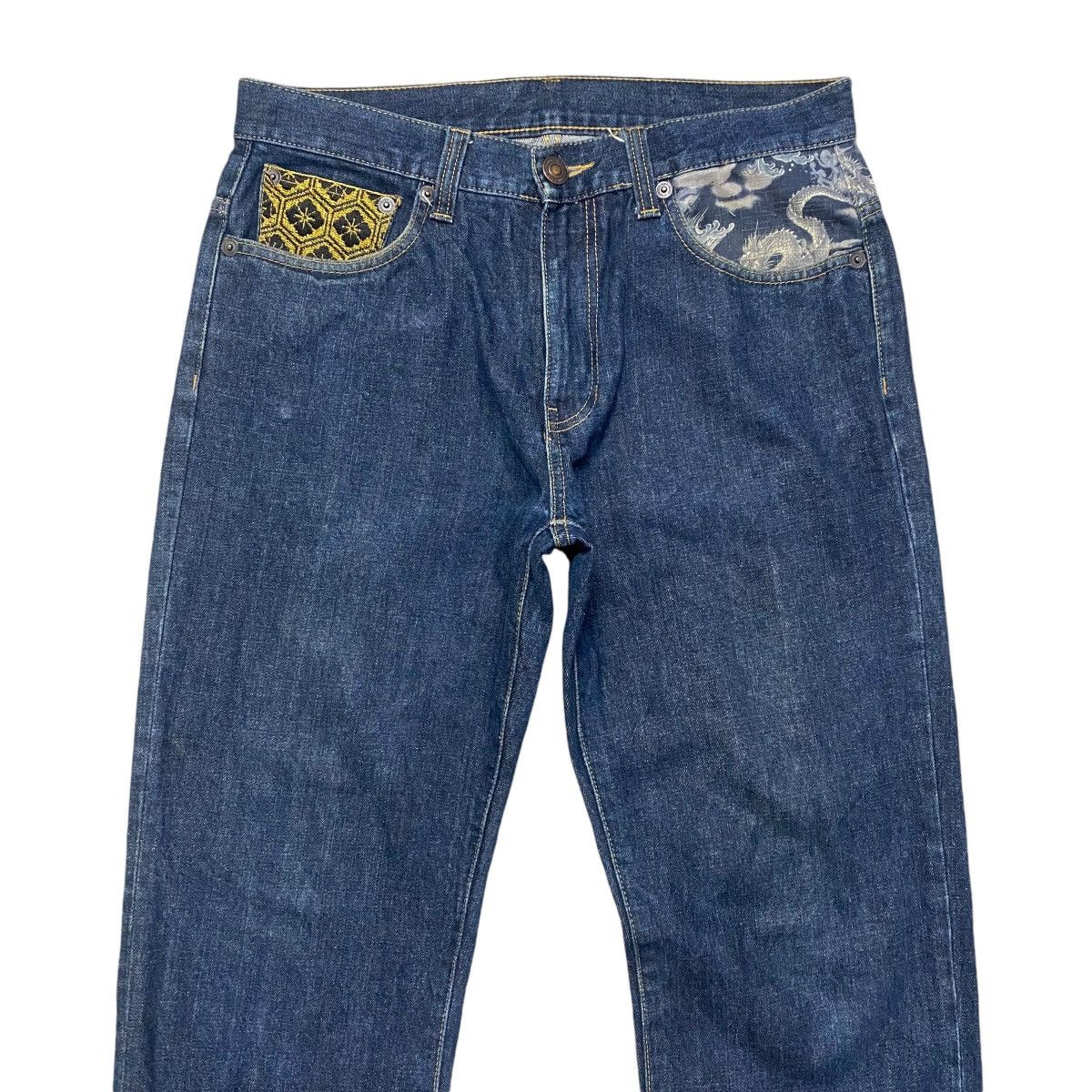 Karakuri Tamashii Karakuri Tamashii Style Denim Dragon Jeans Size US 33 - 5 Thumbnail