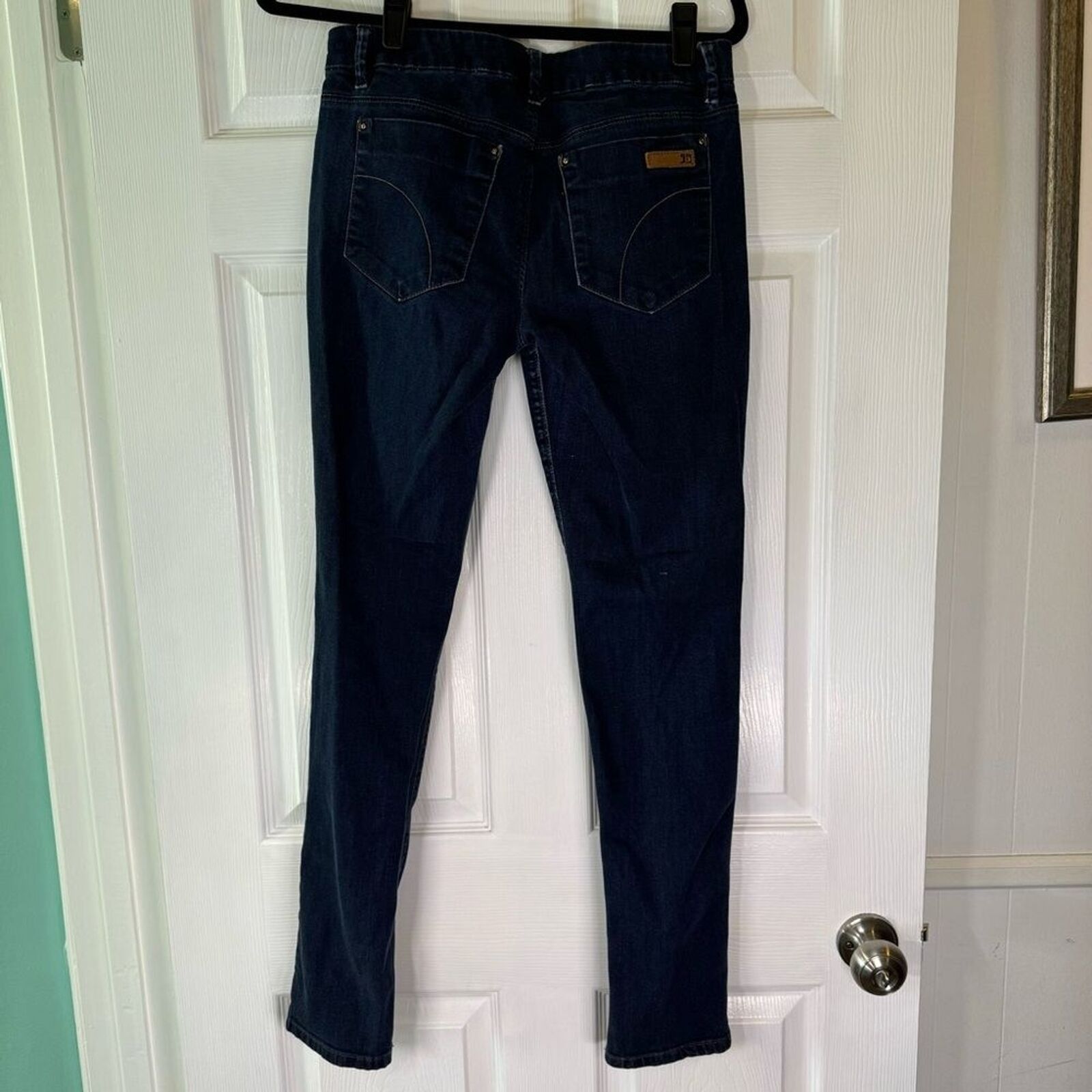 Joe's Joe's Jeans Honey Skinny Dark Wash Jeans W30 Size 30" / US 8 / IT 44 - 3 Thumbnail
