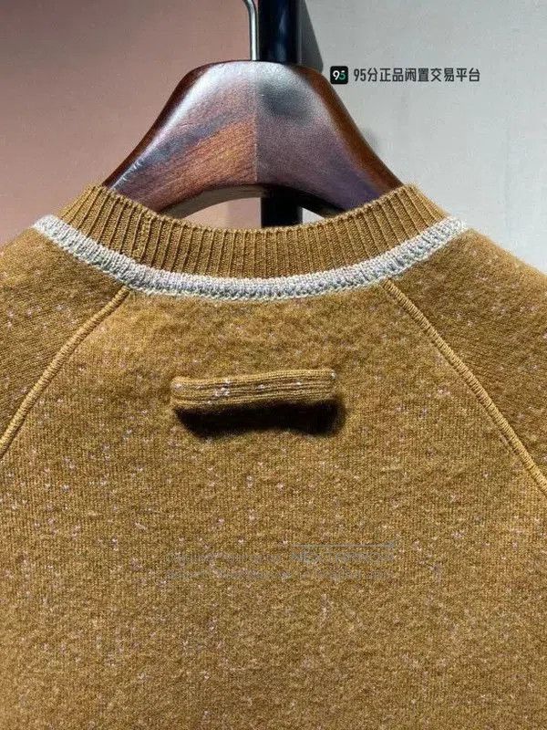 Ermenegildo Zegna Zegna Men's Crewneck Solid Long. Size US M / EU 48-50 / 2 - 3 Thumbnail