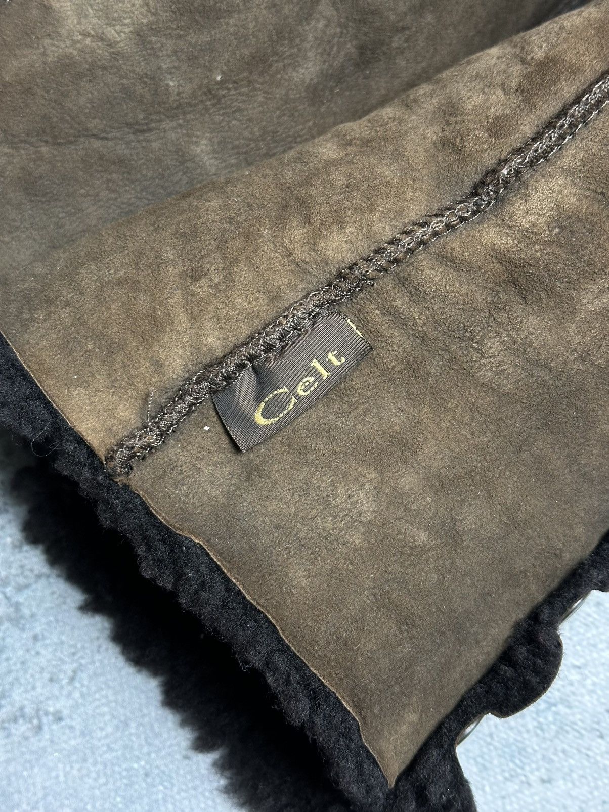Vintage Celtic &Co Popper Sheepskin Boots - Knee Height Lux Size US 7 / IT 37 - 12 Thumbnail