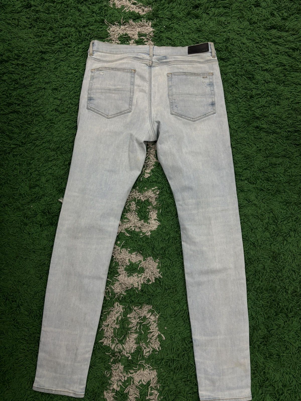 $385 NWT RtA BRYANY SINNERS LT BLUE MID RISE SKINNY JEANS 38